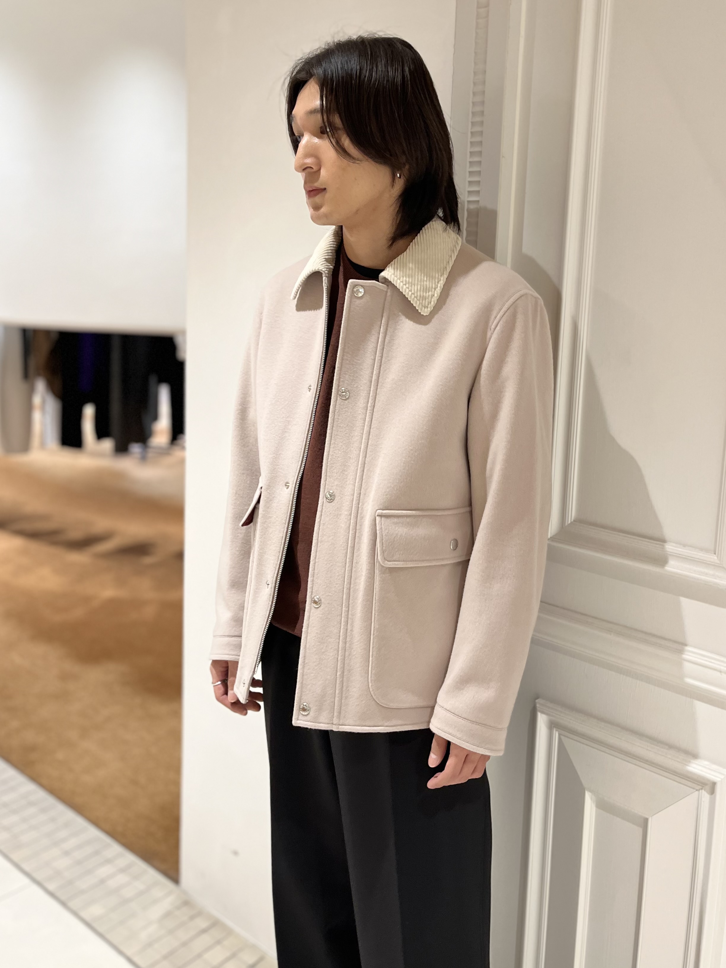 Watanabeさんの「DRESSTERIOR｜SUPER140&rsquo;S ウールハンティングジャケット」を使ったコーディネート