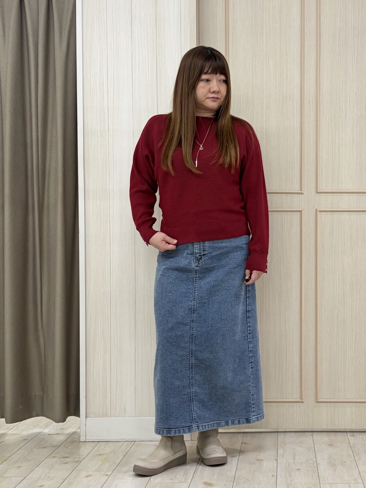 akiさんの「SHOO･LA･RUE｜【撥水/S-LL/洗濯機可】2WAY中綿キルトジャケット」を使ったコーディネート