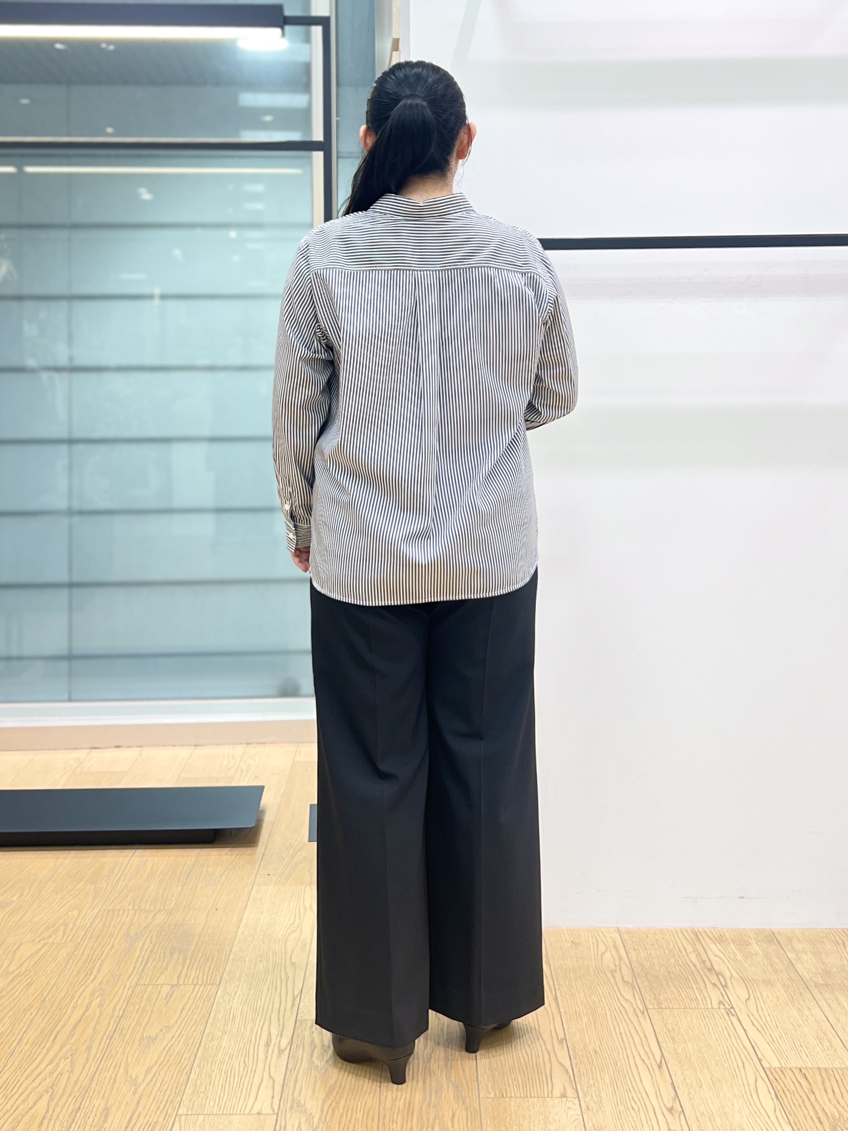 shimaさんの「INDIVI｜【ミラノリブ編み】ジップニットブルゾン」を使ったコーディネート