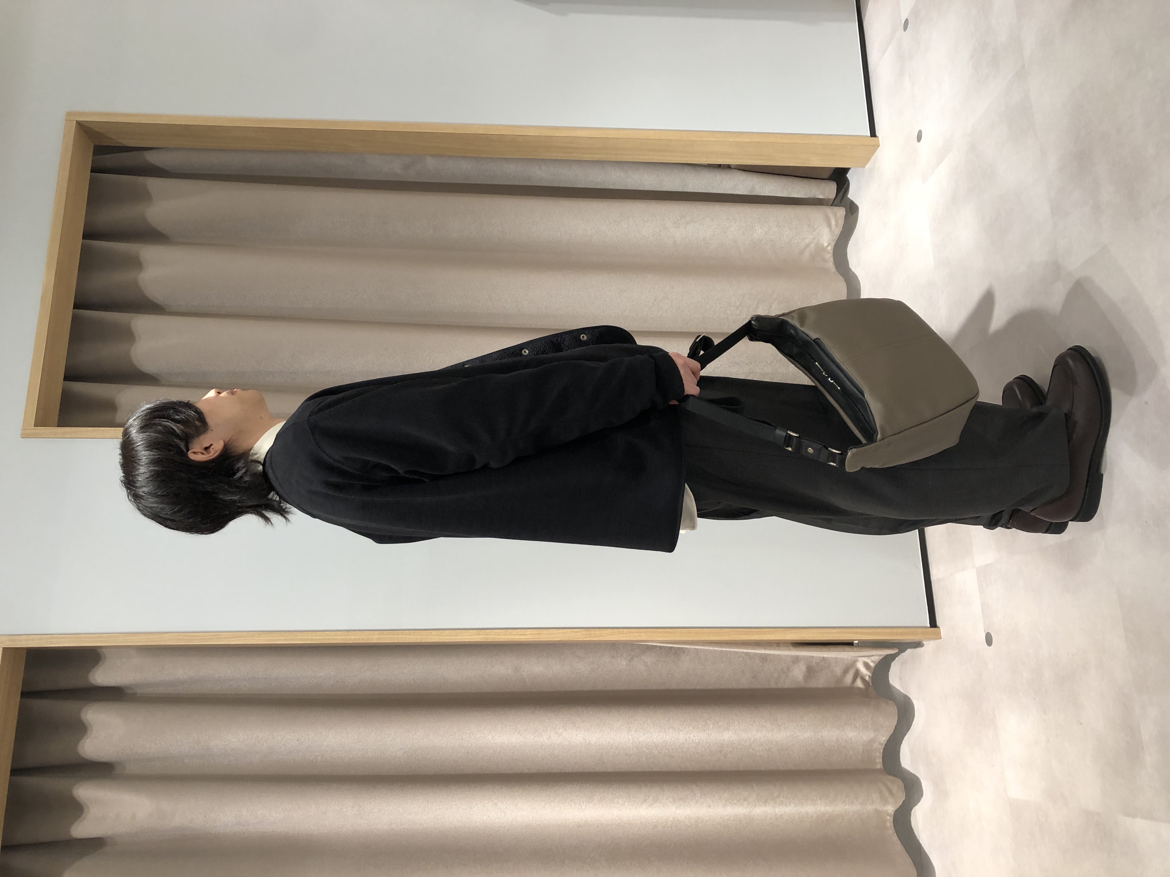 平塚郁博さんの「TAKEO KIKUCHI｜コーデュロイフリース ブルゾン」を使ったコーディネート