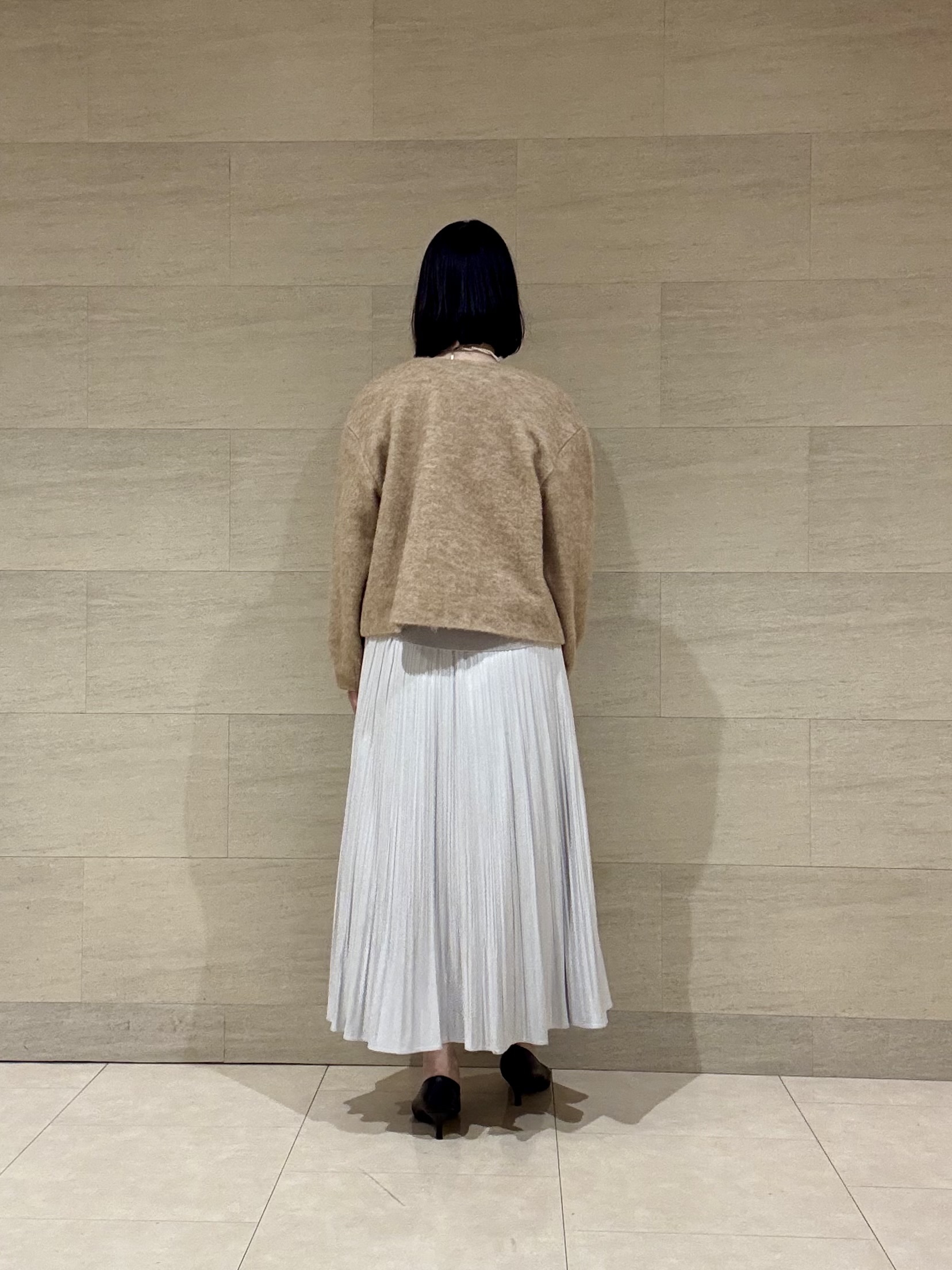 yさんの「UNTITLED｜【軽アウター/秋羽織り】シャギージップカーデ」を使ったコーディネート