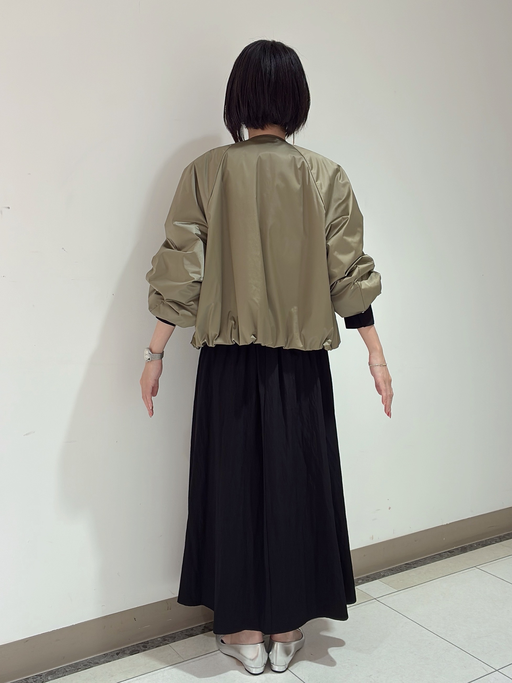 環さんの「UNTITLED｜【軽アウター/中綿/秋冬コート】ショートブルゾン」を使ったコーディネート