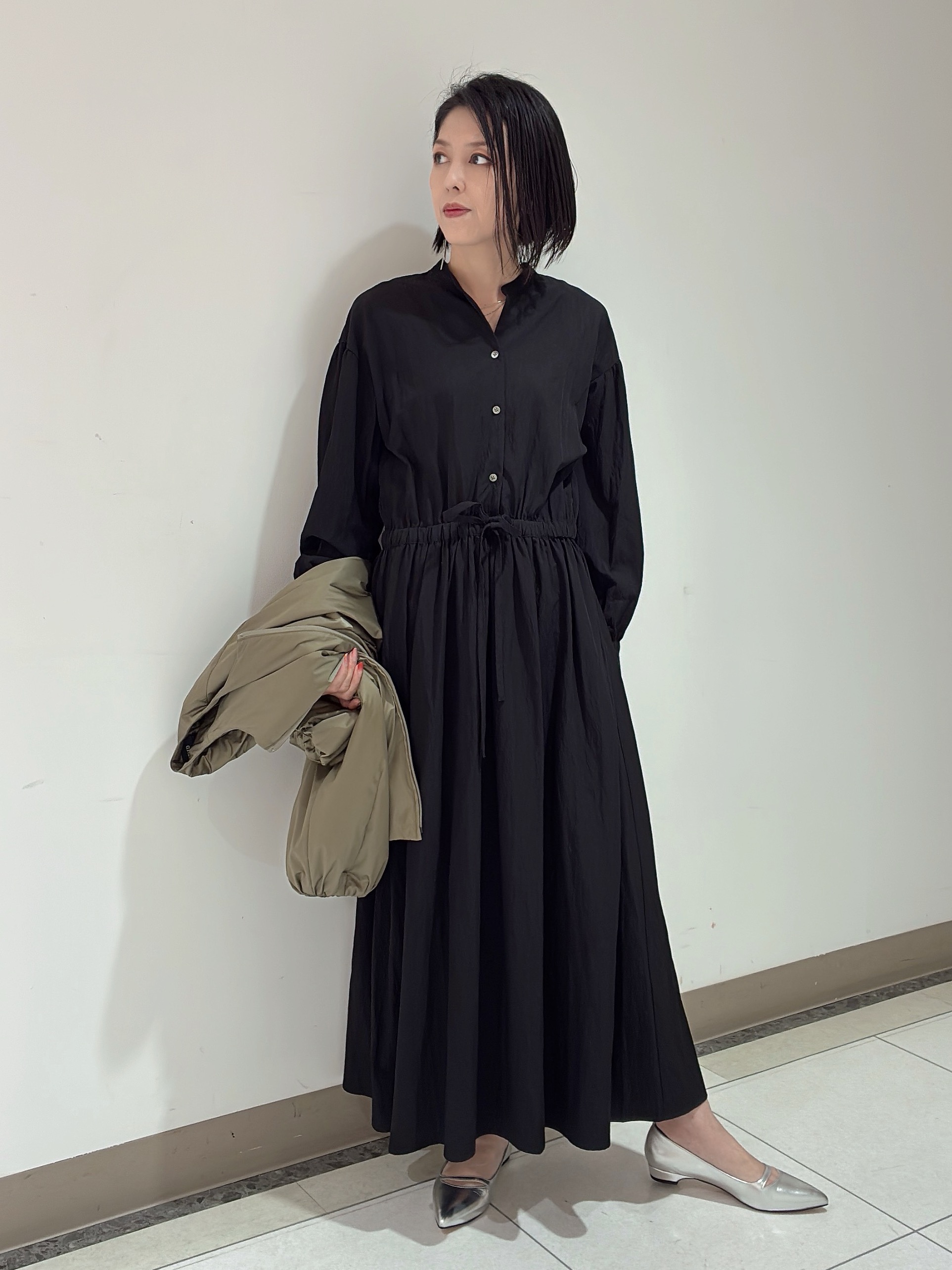 環さんの「UNTITLED｜【軽アウター/中綿/秋冬コート】ショートブルゾン」を使ったコーディネート