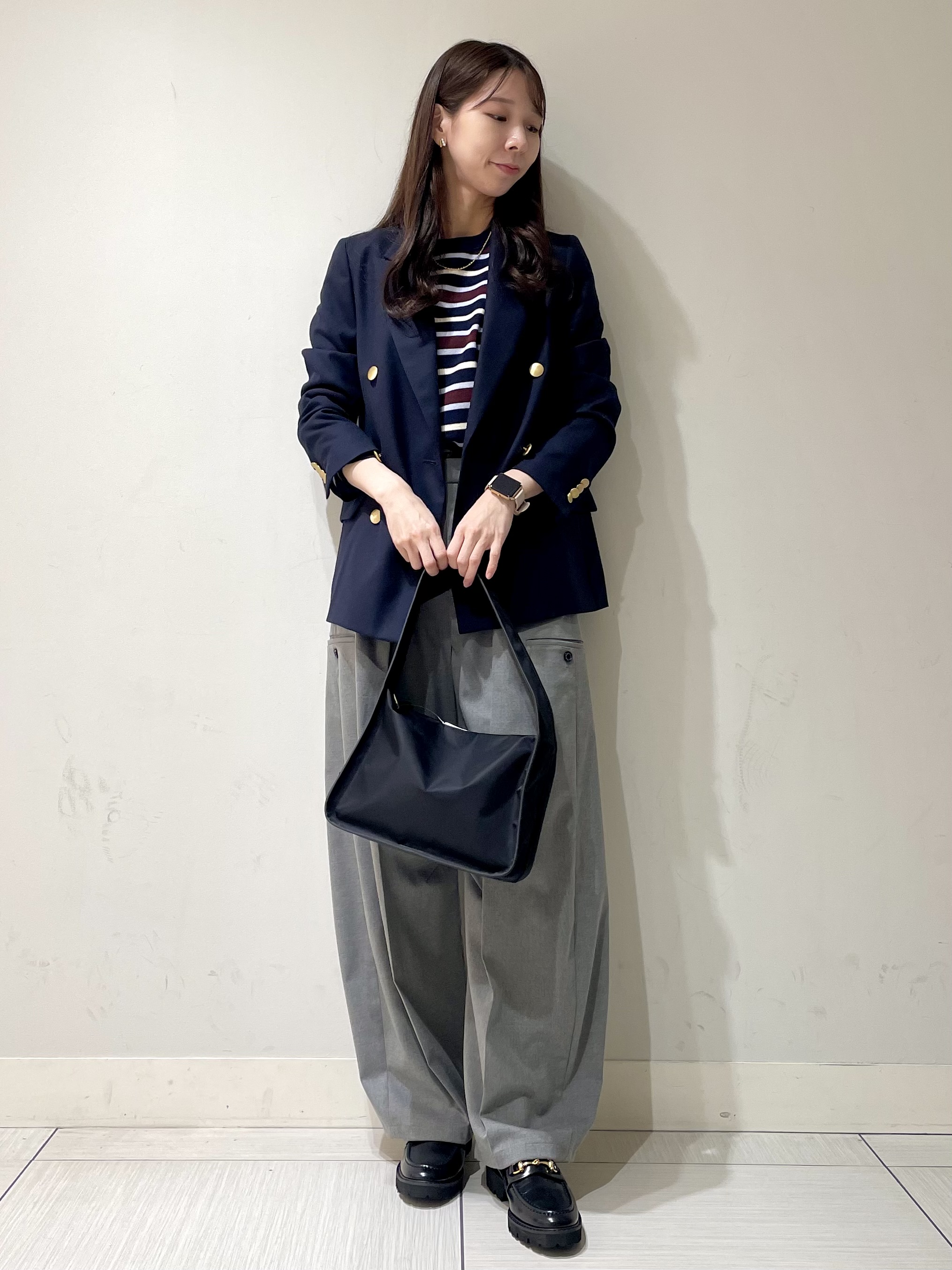 ことさんの「DRESSTERIOR｜【STORY11月号掲載】ウールブレンド ダブルブレストジャケット」を使ったコーディネート