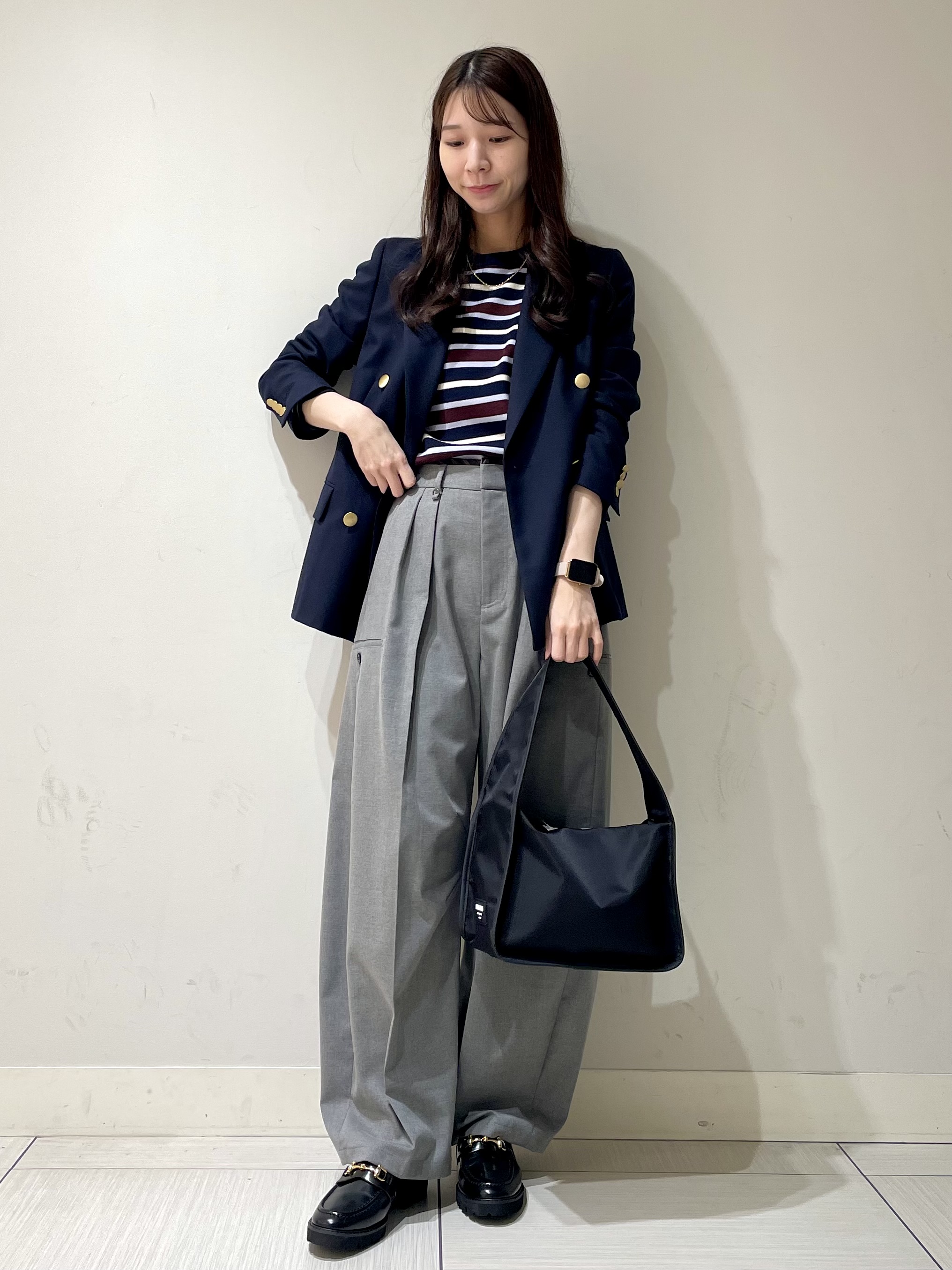 ことさんの「DRESSTERIOR｜【STORY11月号掲載】ウールブレンド ダブルブレストジャケット」を使ったコーディネート