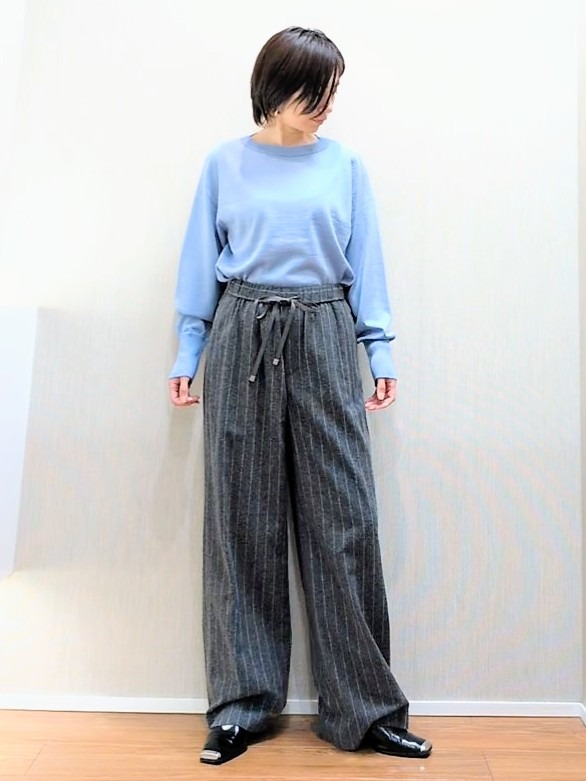 ミズタさんの「UNTITLED｜シャギーダブルコート」を使ったコーディネート