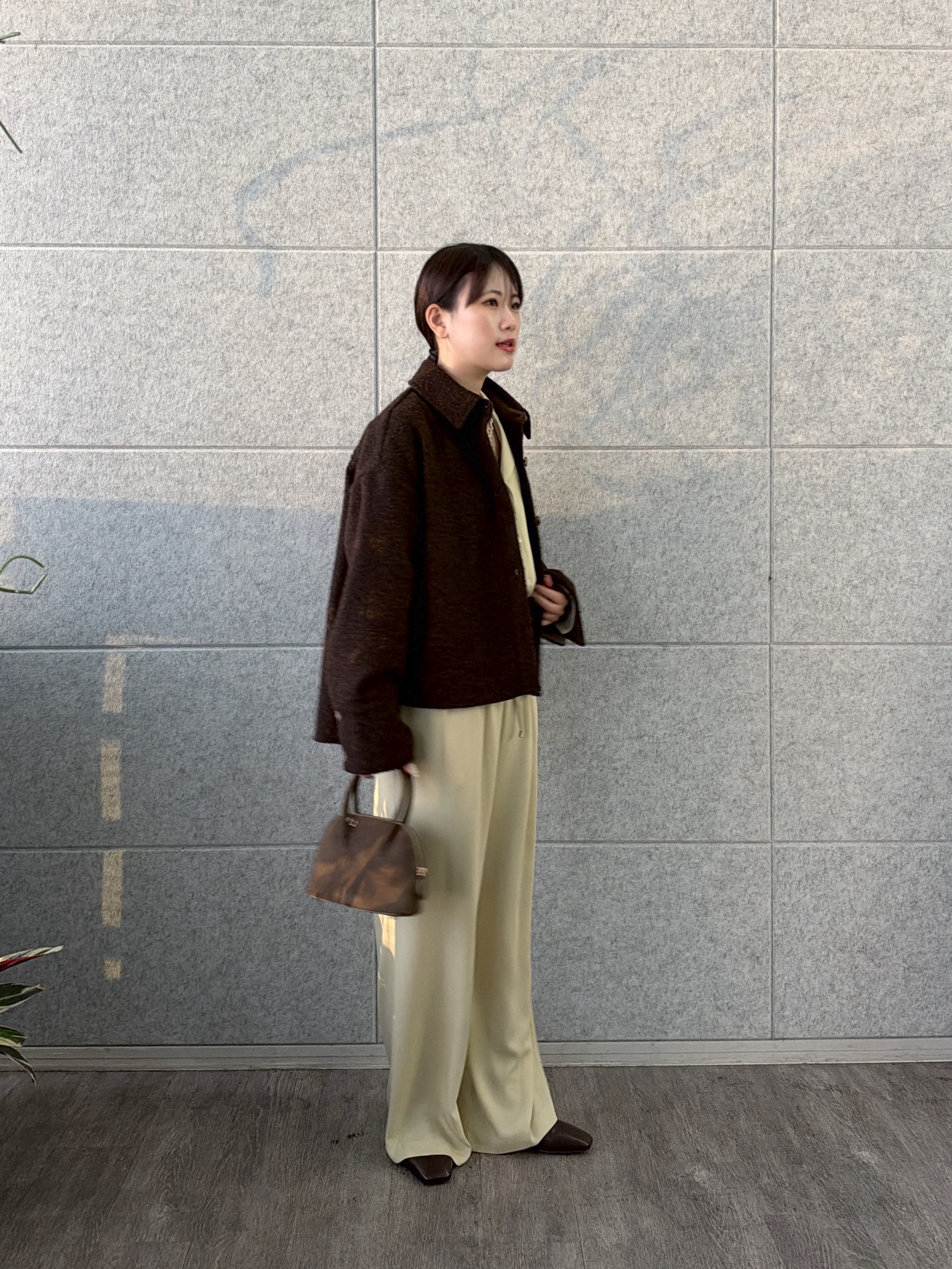 Renoさんの「INDIVI｜ボアシャツジャケット」を使ったコーディネート