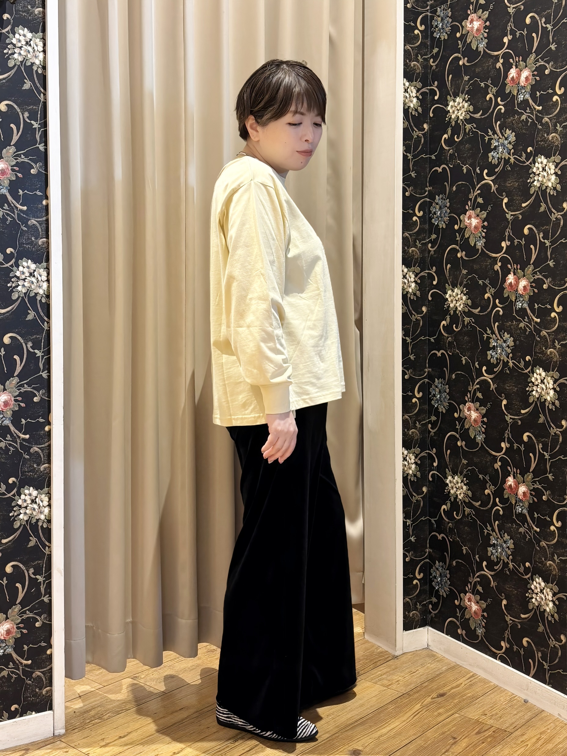 たみさんの「SHOO･LA･RUE｜【S-LL/洗濯機可】もちさら ダブルジップパーカ」を使ったコーディネート