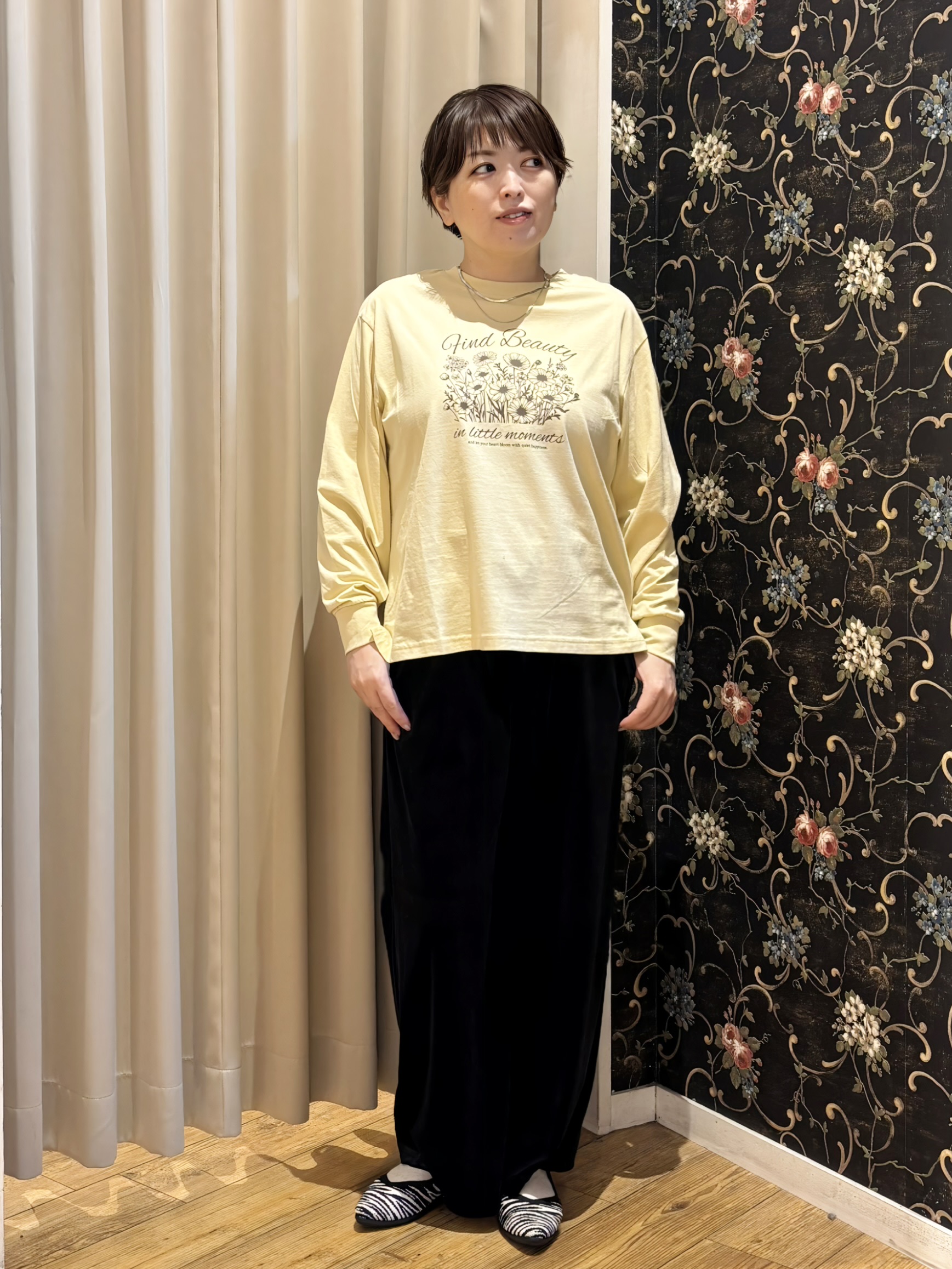 たみさんの「SHOO･LA･RUE｜【S-LL/洗濯機可】もちさら ダブルジップパーカ」を使ったコーディネート