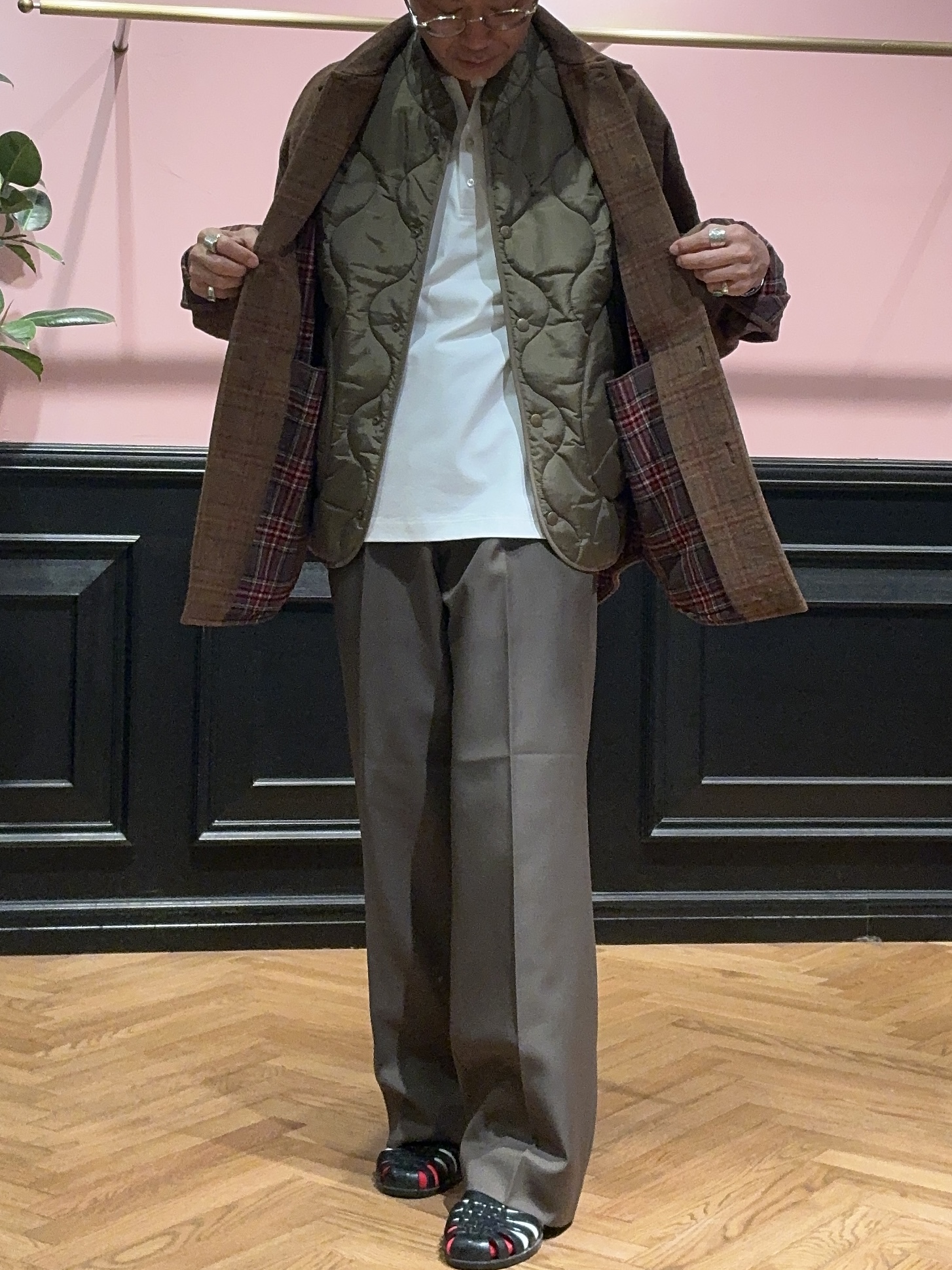 torigoeさんの「DRESSTERIOR｜WAISTCOAT QUILT」を使ったコーディネート