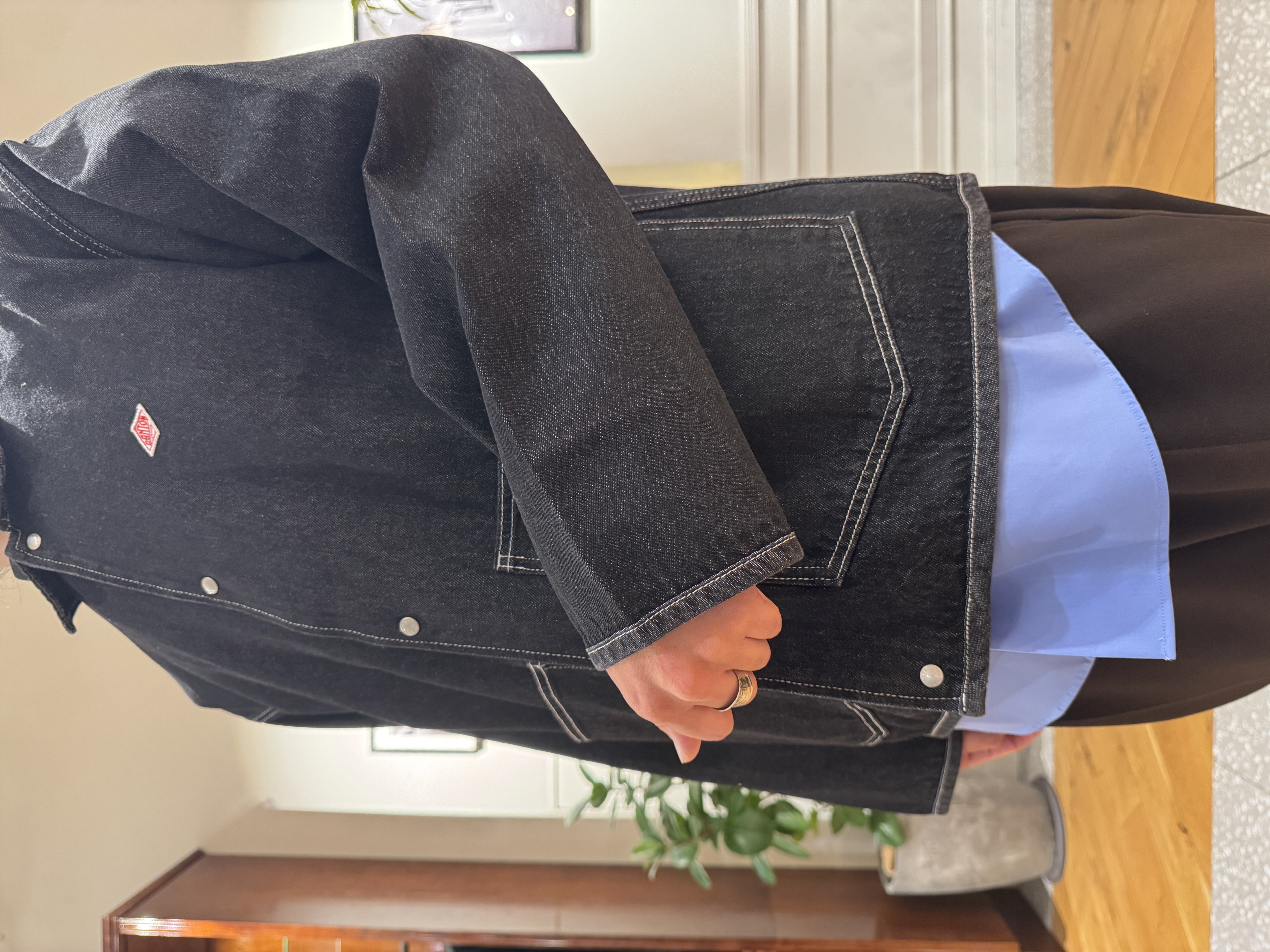 kawarataniさんの「DRESSTERIOR｜DANTON COVERALL SHIRT」を使ったコーディネート