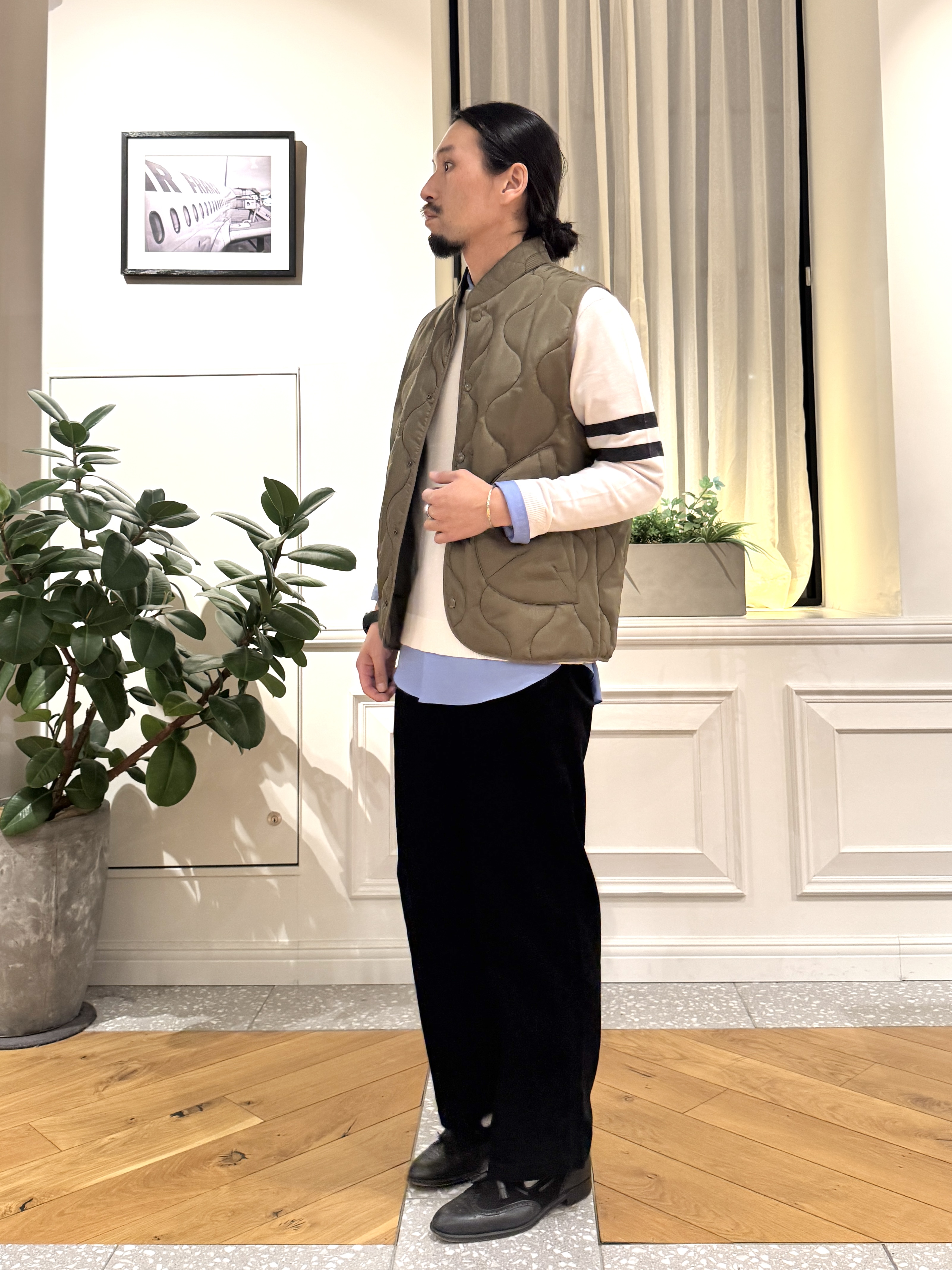 kawarataniさんの「DRESSTERIOR｜WAISTCOAT QUILT」を使ったコーディネート
