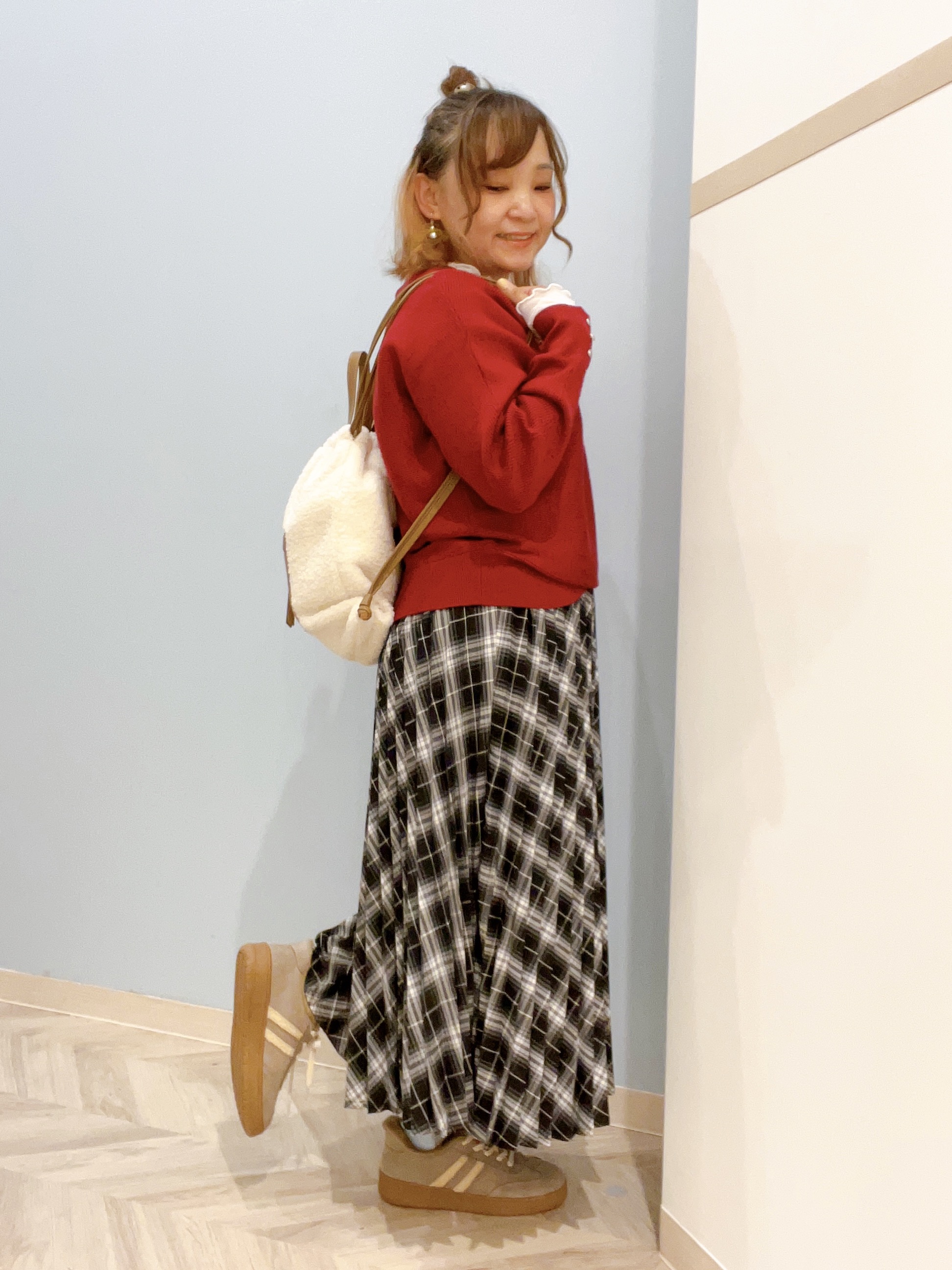 kitaさんの「SHOO･LA･RUE｜【洗濯機可/撥水/マルチWAY】ファーライナー付き 毎日欲張りマンパ」を使ったコーディネート