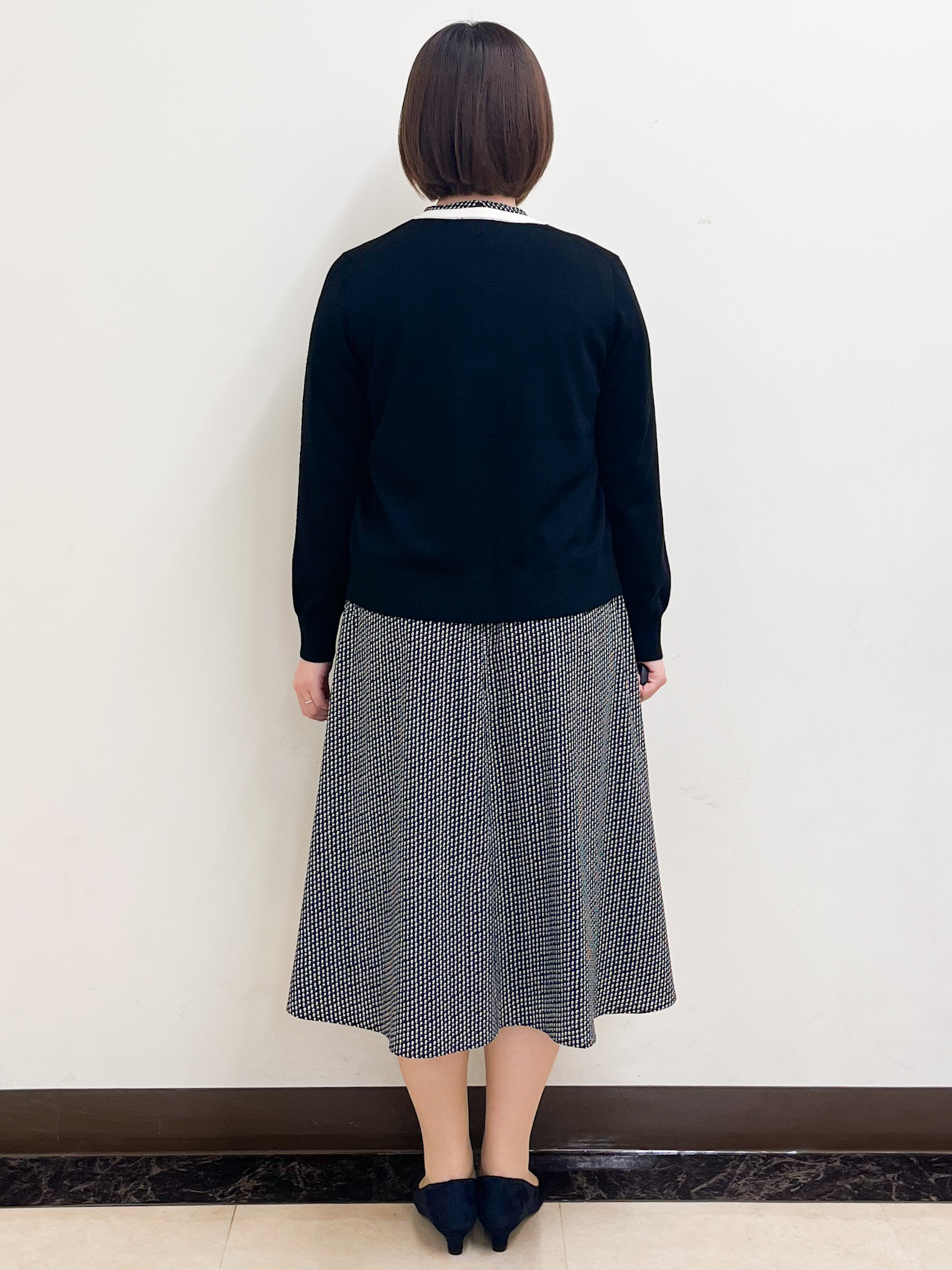 mikikoさんの「Reflect｜【手洗い／アンサンブル可】フェミニンカーディガン」を使ったコーディネート