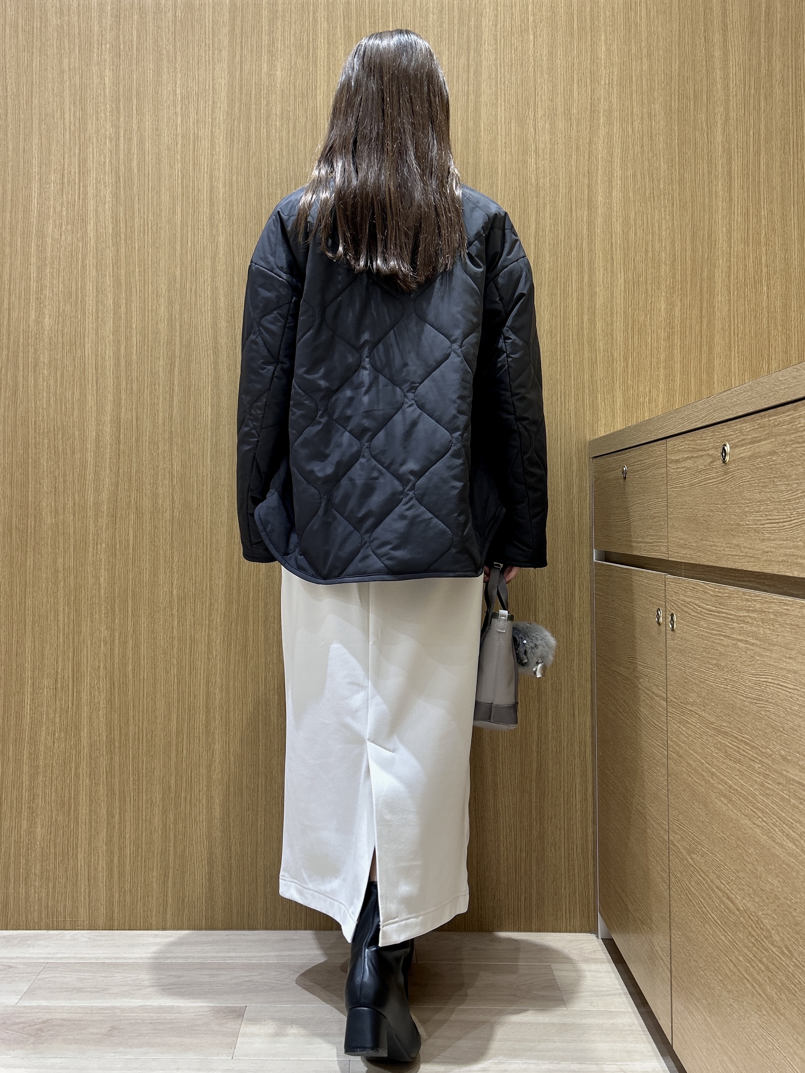 maiさんの「OPAQUE.CLIP｜【リバーシブル】撥水キルティング&times;フェイクファーブルゾン」を使ったコーディネート