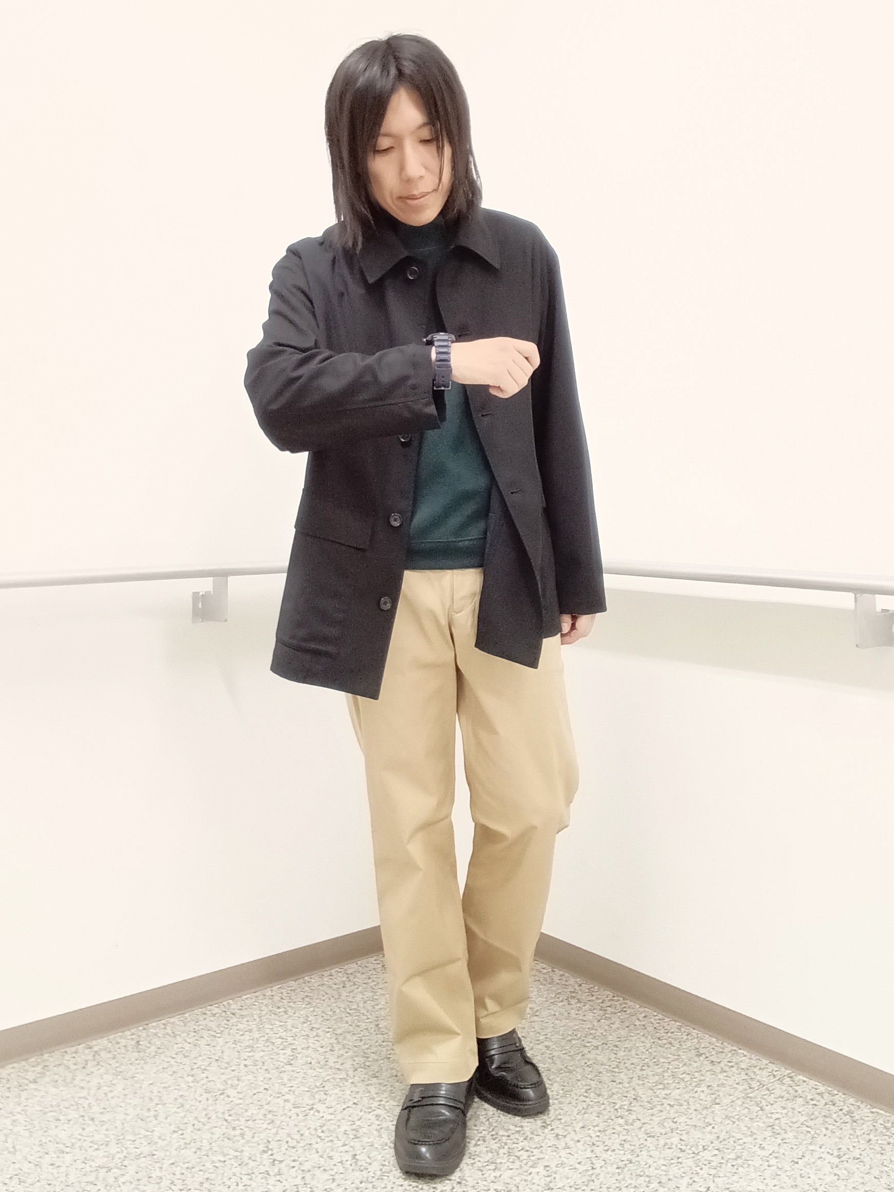 moritaさんの「TAKEO KIKUCHI｜ストレッチカバーオールジャケット」を使ったコーディネート