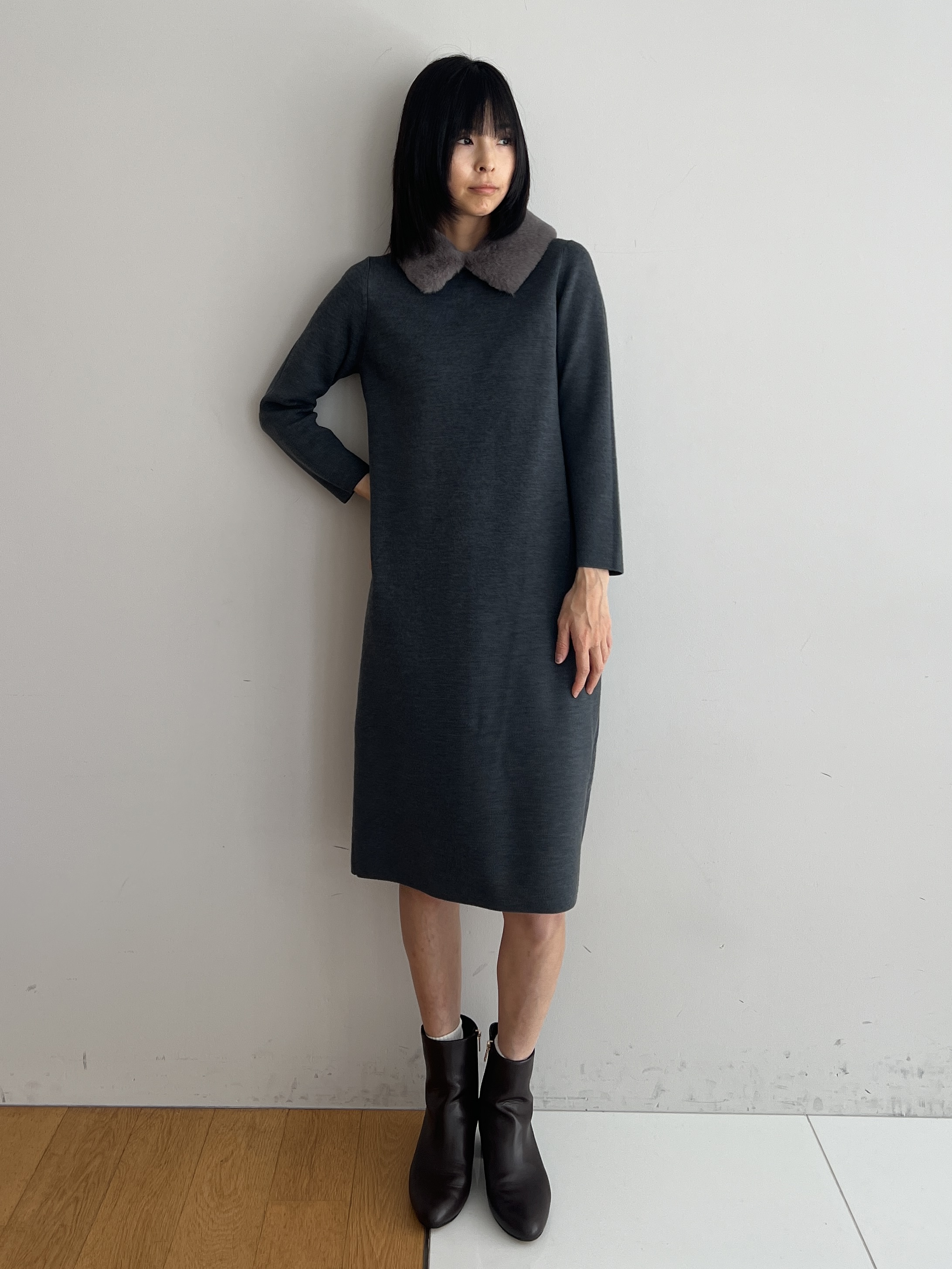 misaさんの「DRESSTERIOR｜【上品】Super140 AラインPコート」を使ったコーディネート