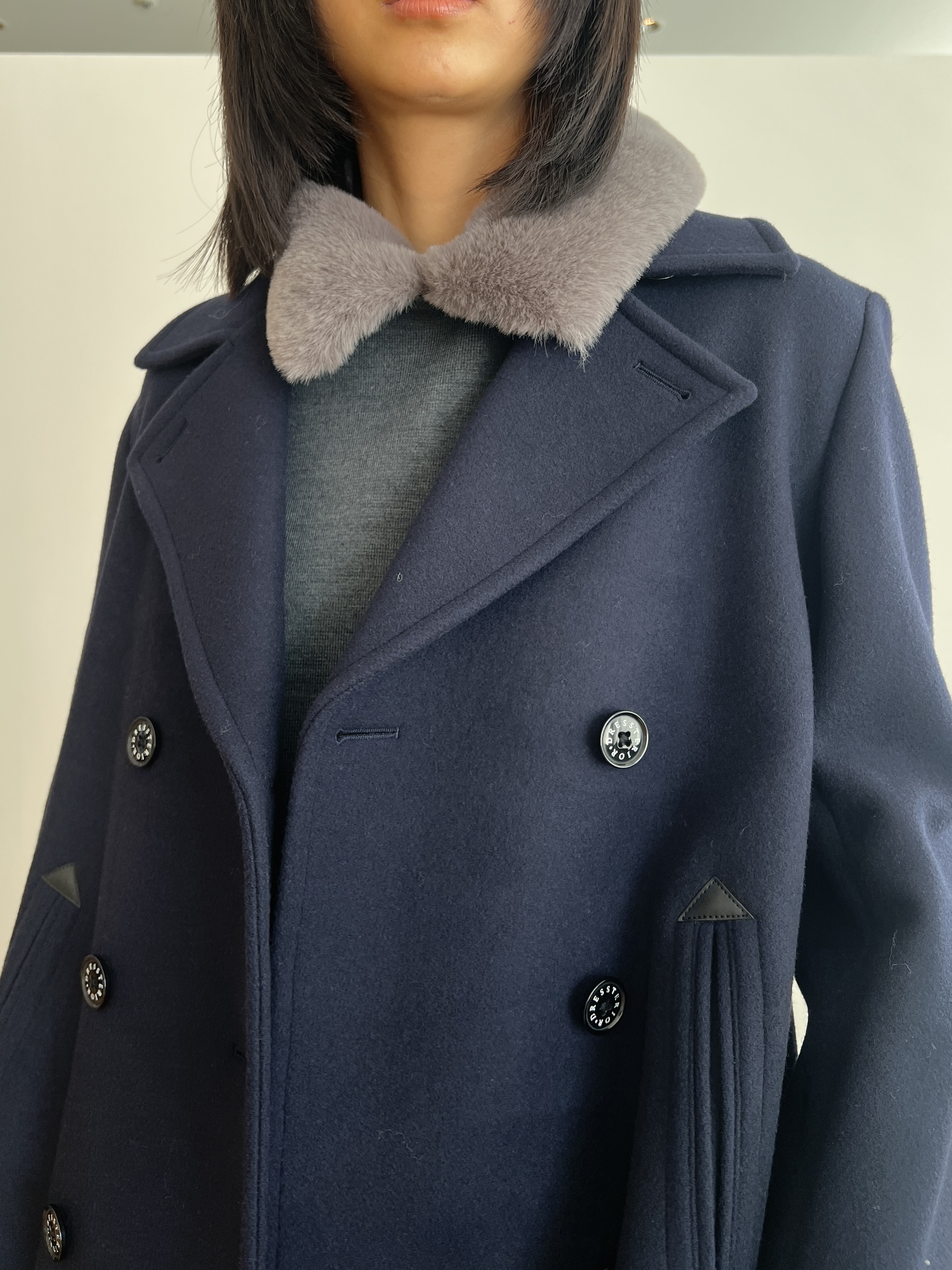 misaさんの「DRESSTERIOR｜【上品】Super140 AラインPコート」を使ったコーディネート