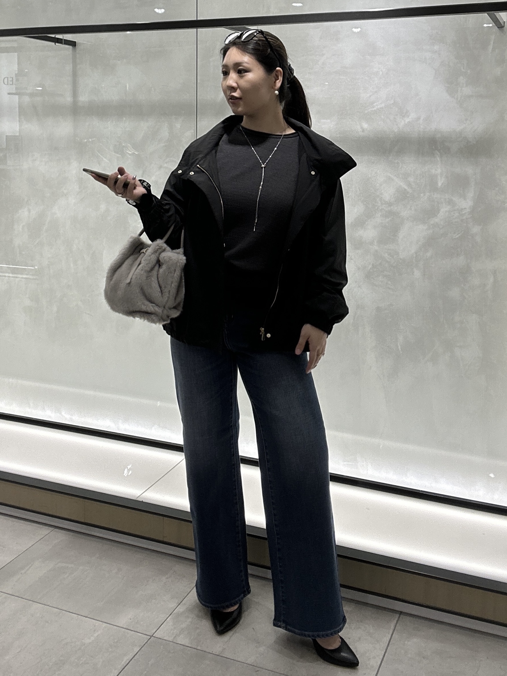 YURIさんの「UNTITLED｜フロントベルトフェイファーバッグ」を使ったコーディネート