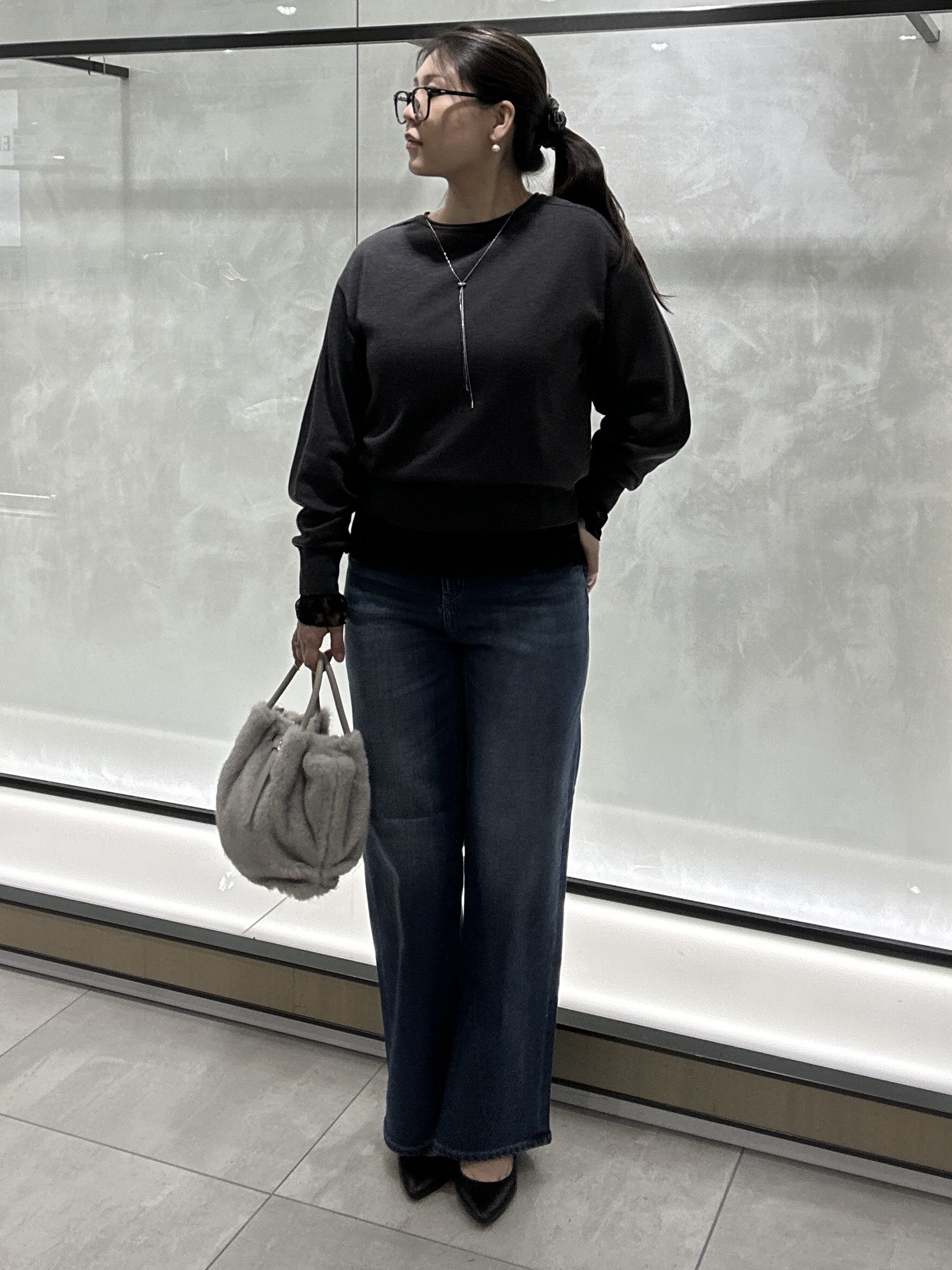 YURIさんの「UNTITLED｜フロントベルトフェイファーバッグ」を使ったコーディネート