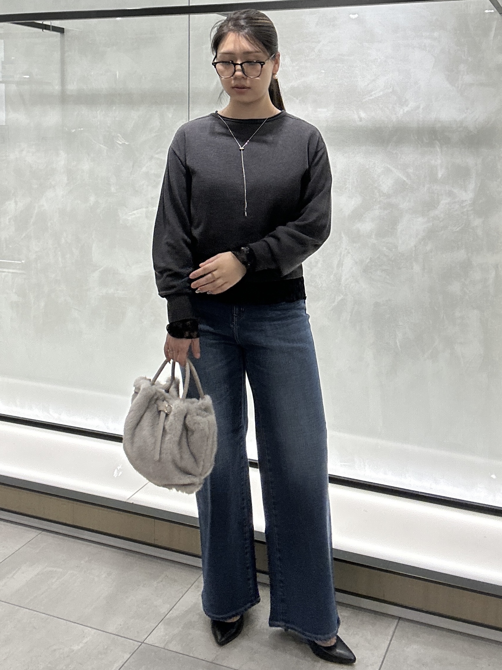 YURIさんの「UNTITLED｜フロントベルトフェイファーバッグ」を使ったコーディネート