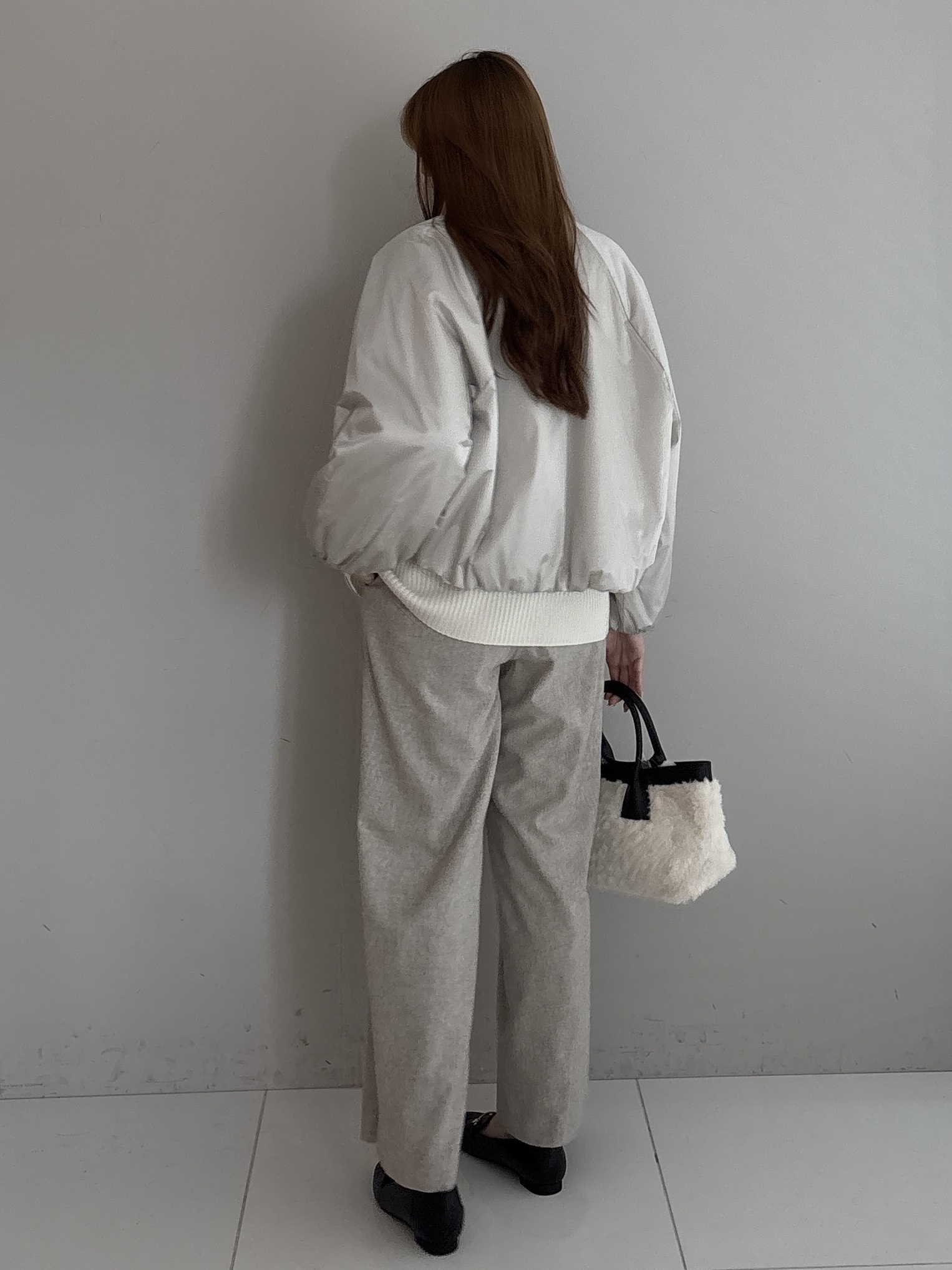 sayaさんの「UNTITLED｜【軽アウター/中綿/秋冬コート】ショートブルゾン」を使ったコーディネート