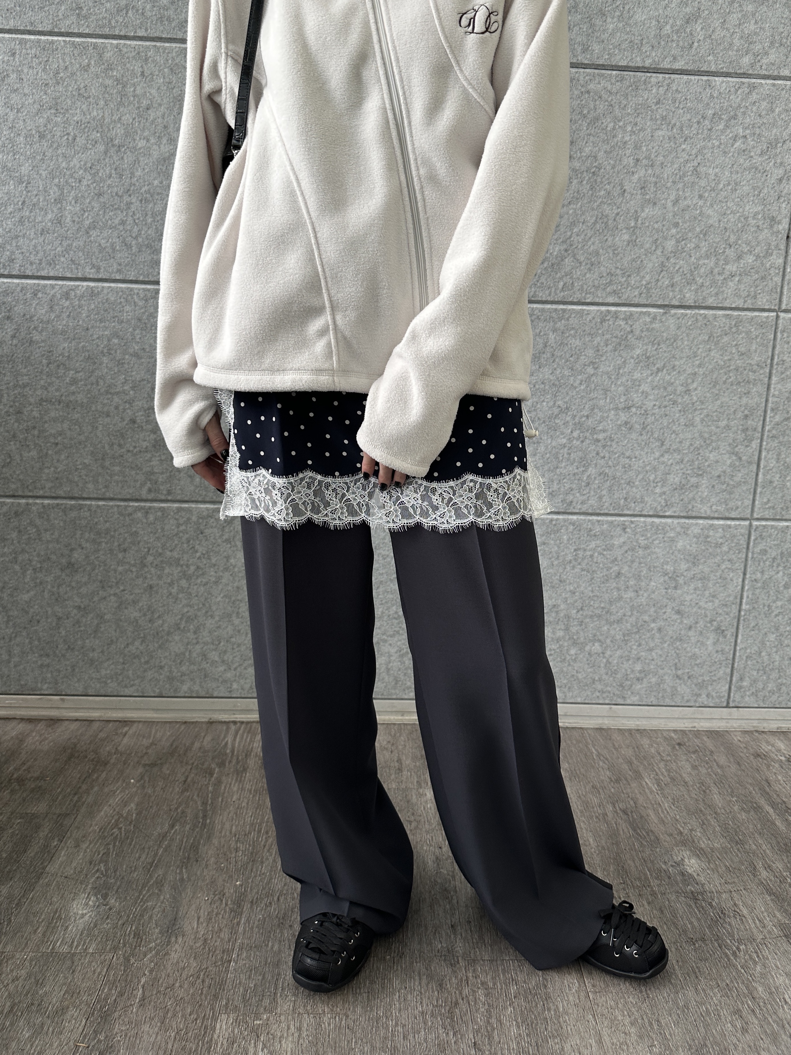 Buyer sakkoさんの「CODE A｜Girls department Club｜FLEECE CURVE ZIP BLOUSON」を使ったコーディネート