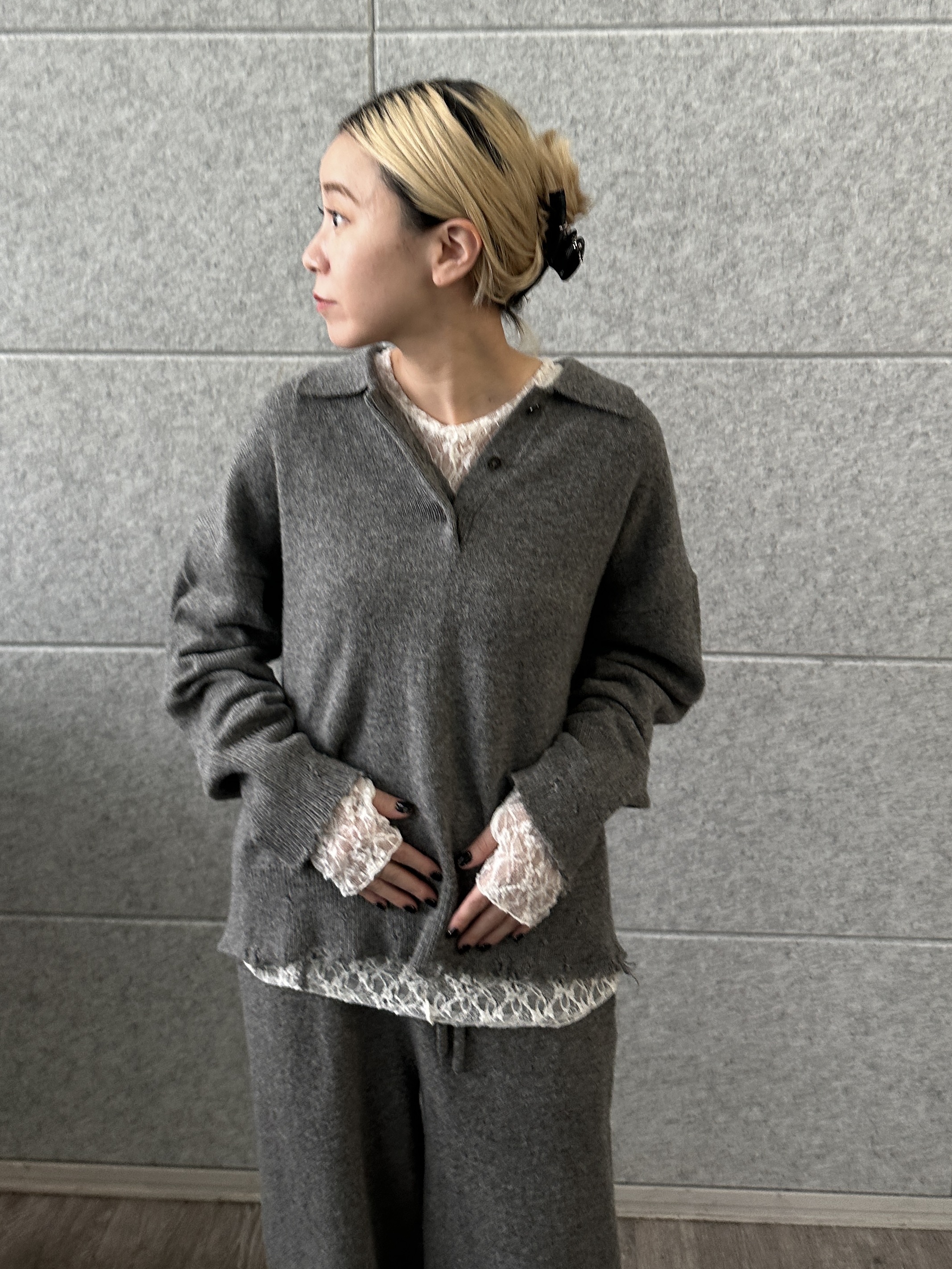 Buyer sakkoさんの「CODE A｜IRONING｜plain pullover polo」を使ったコーディネート