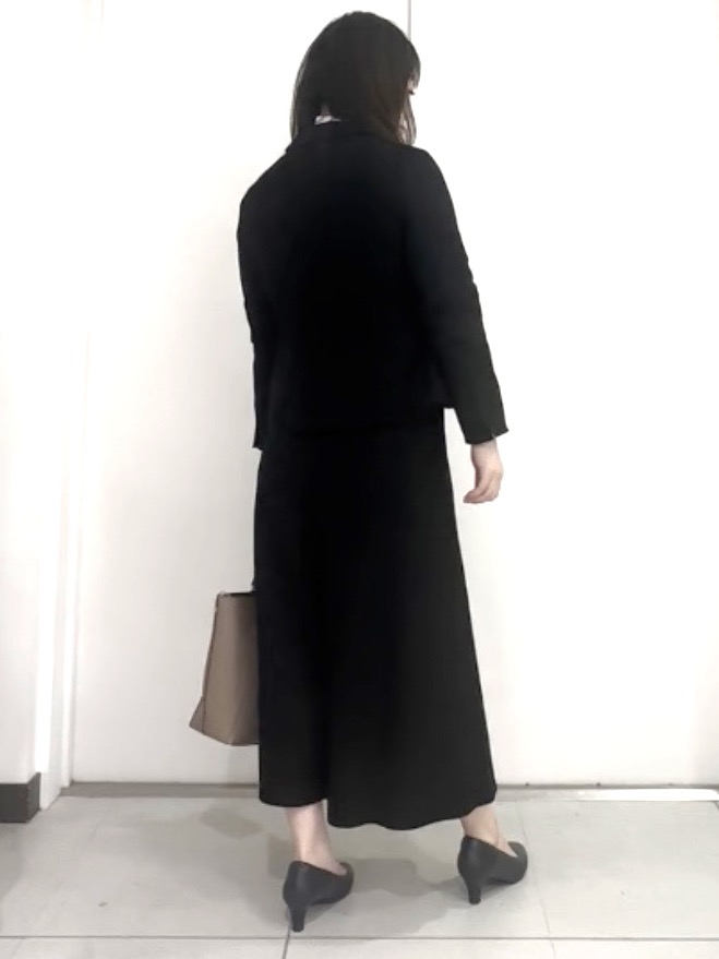miさんの「Reflect｜【SS-4Lサイズ／セットアップ可】ペプラムデザイン テーラードジャケット」を使ったコーディネート
