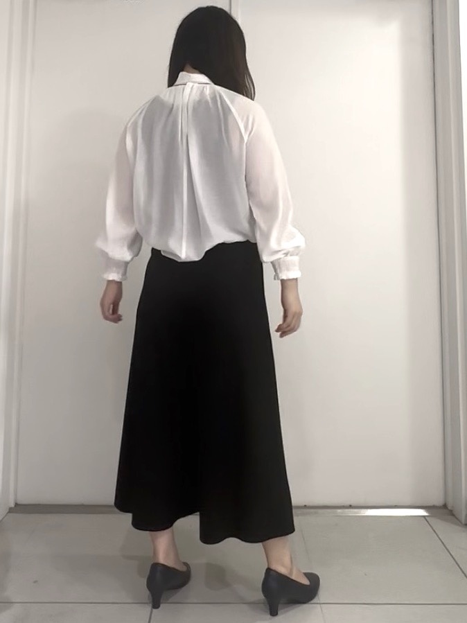 miさんの「Reflect｜【SS-4Lサイズ／セットアップ可】ペプラムデザイン テーラードジャケット」を使ったコーディネート