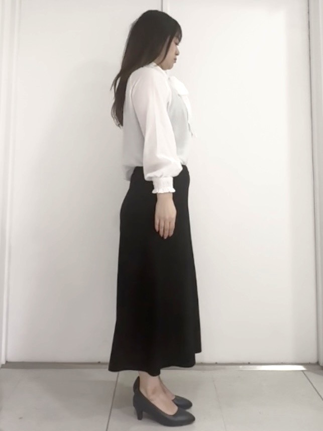 miさんの「Reflect｜【SS-4Lサイズ／セットアップ可】ペプラムデザイン テーラードジャケット」を使ったコーディネート