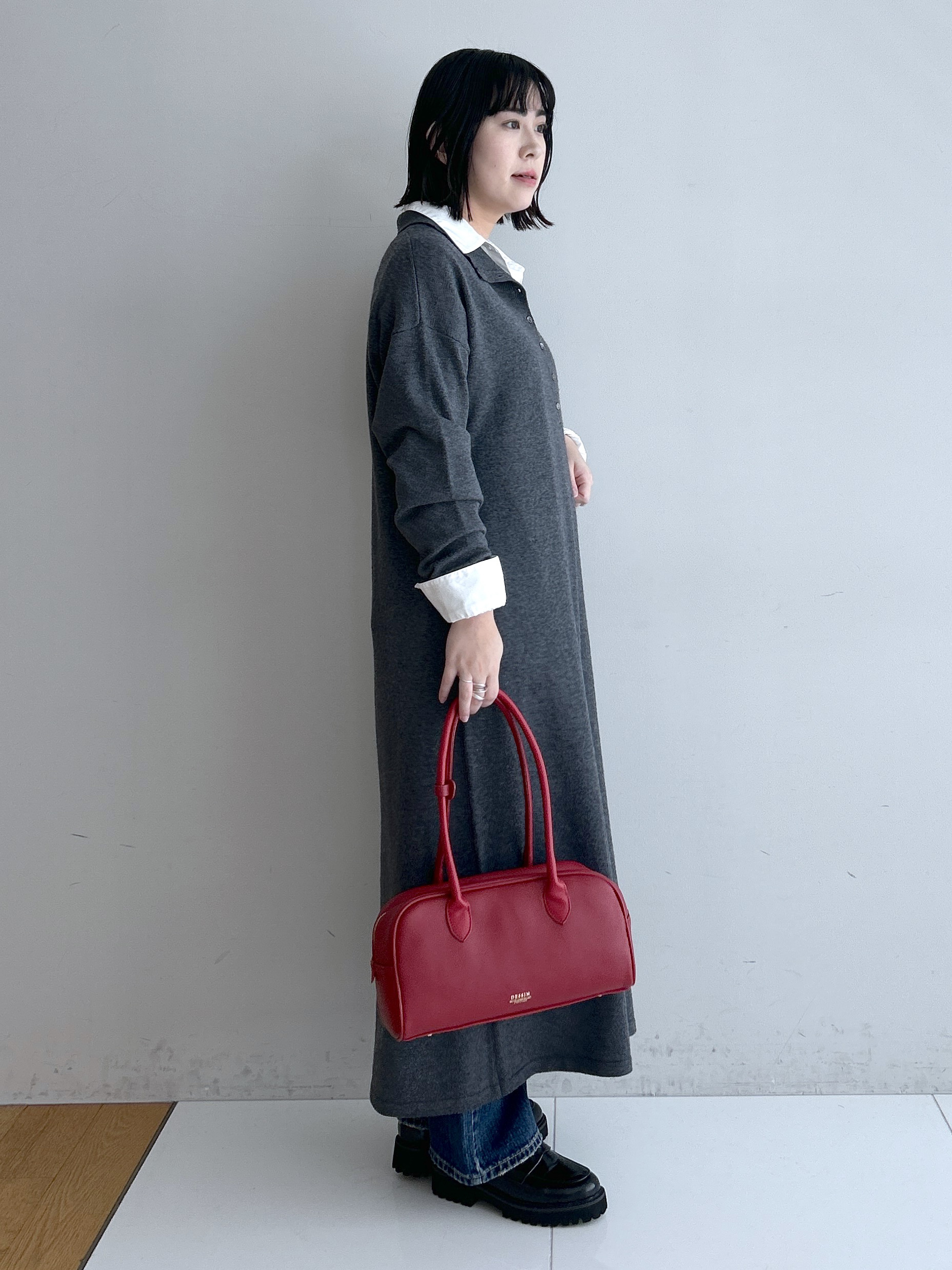 Hirokaさんの「Dessin｜【洗える/オンオフ着られる】袖裏ワンポイント刺繍 オーバーシャツ」を使ったコーディネート