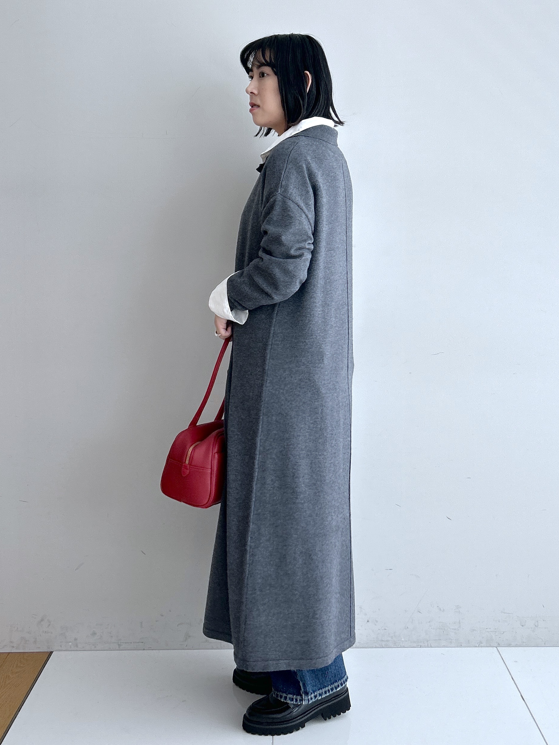 Hirokaさんの「Dessin｜【洗える/オンオフ着られる】袖裏ワンポイント刺繍 オーバーシャツ」を使ったコーディネート