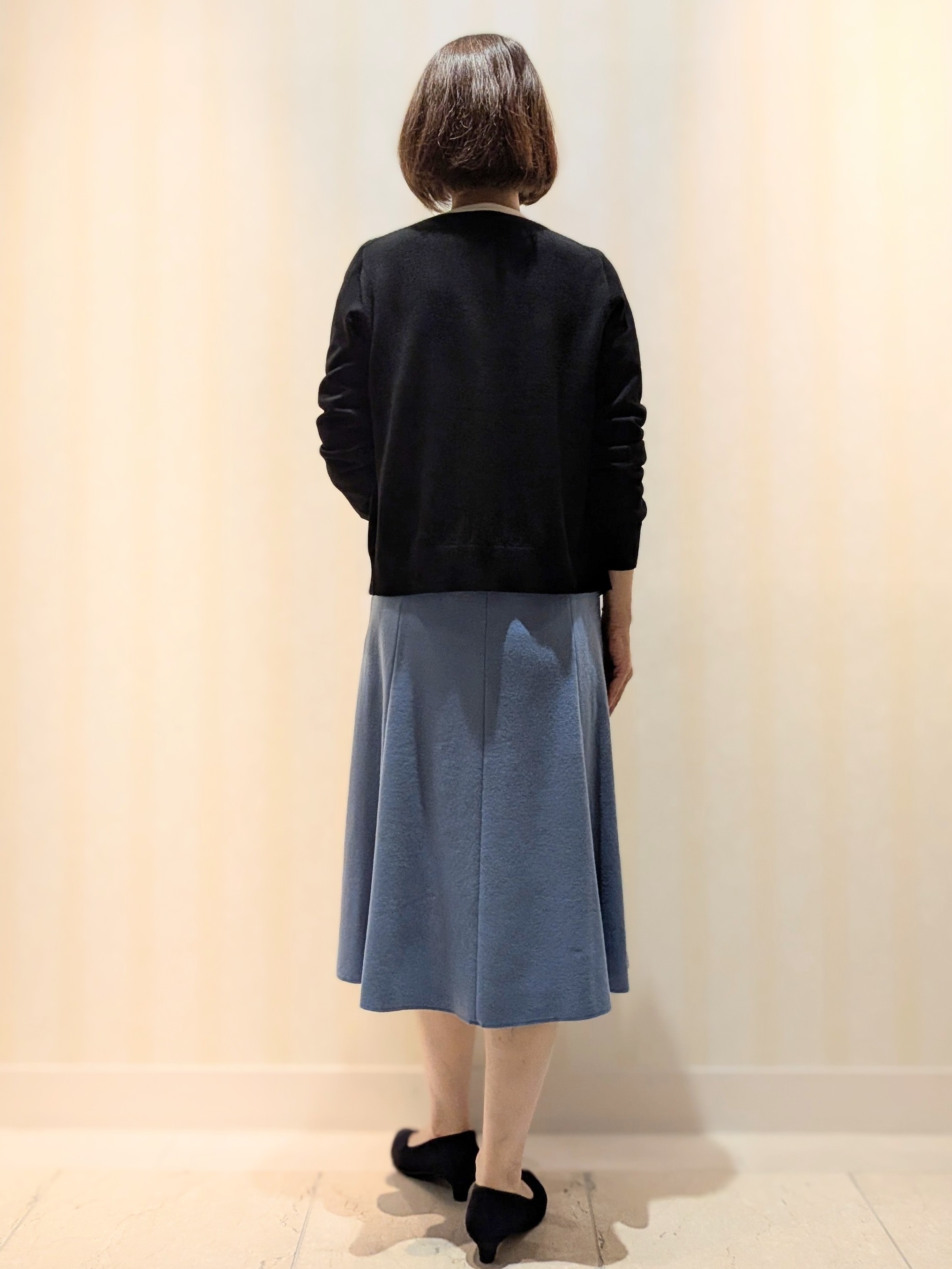 Ariさんの「Reflect｜【手洗い／アンサンブル可】フェミニンカーディガン」を使ったコーディネート