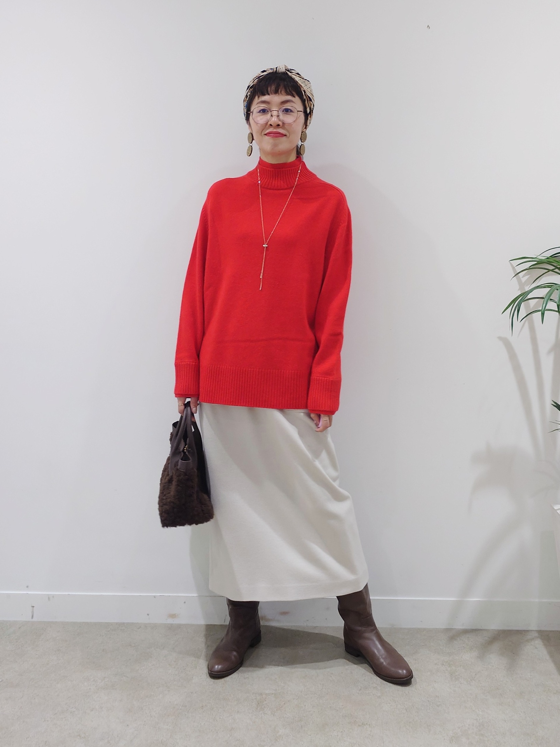 MUTSUKOさんの「UNTITLED｜【ステンレス】チェーンラリエット」を使ったコーディネート