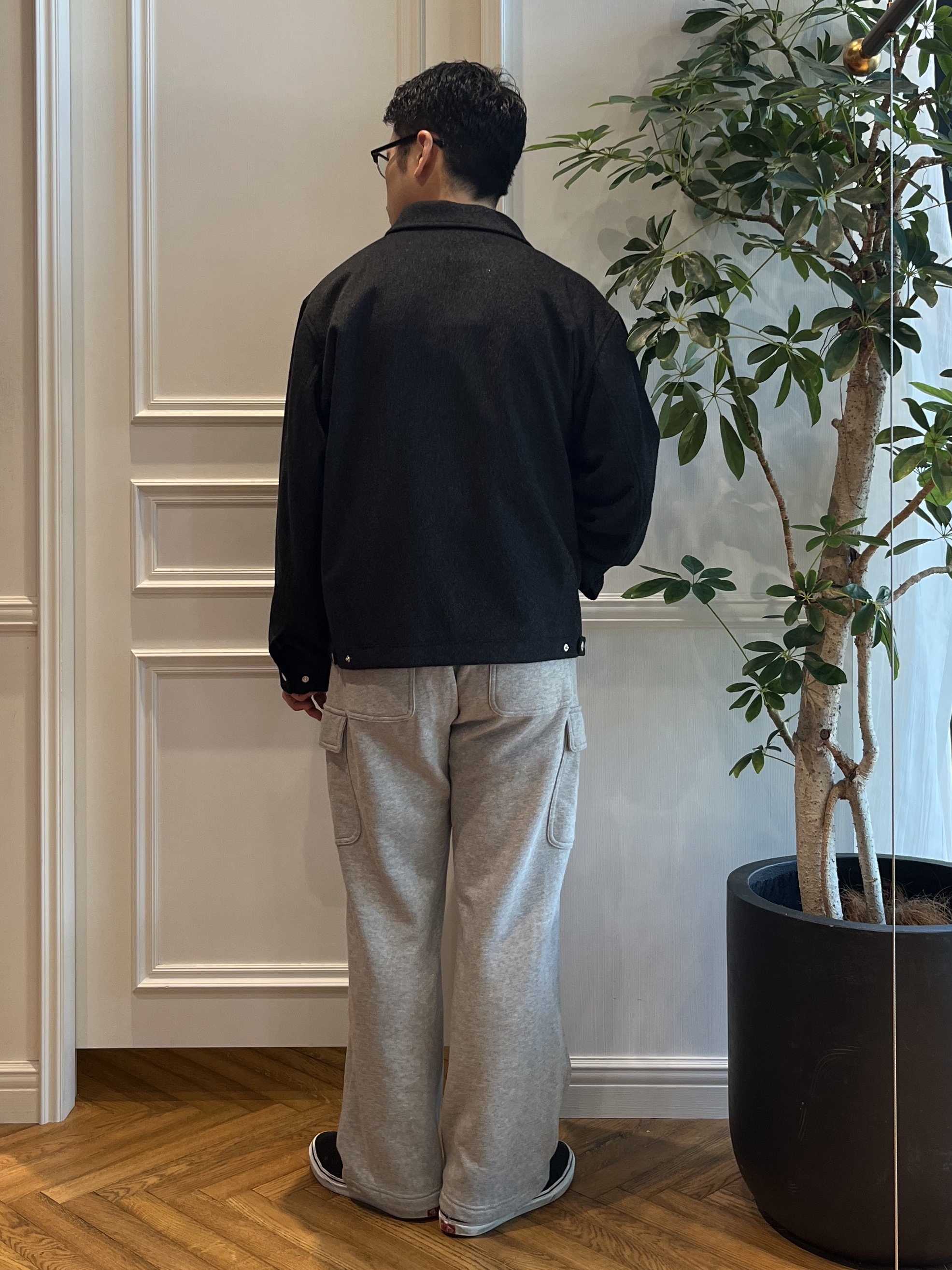 Tokuさんの「DRESSTERIOR｜ショートビーバー ハリントンジャケット」を使ったコーディネート
