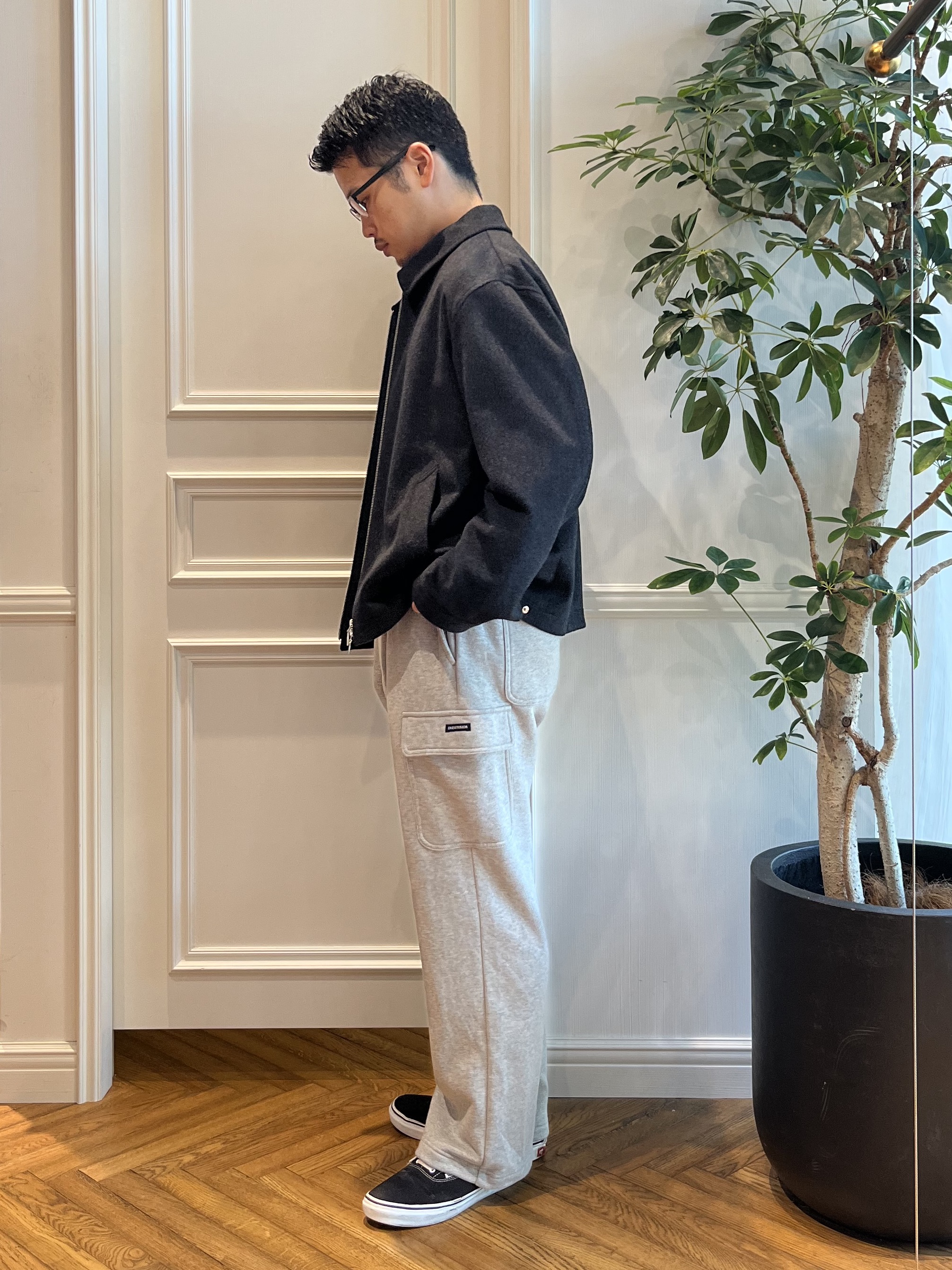 Tokuさんの「DRESSTERIOR｜ショートビーバー ハリントンジャケット」を使ったコーディネート