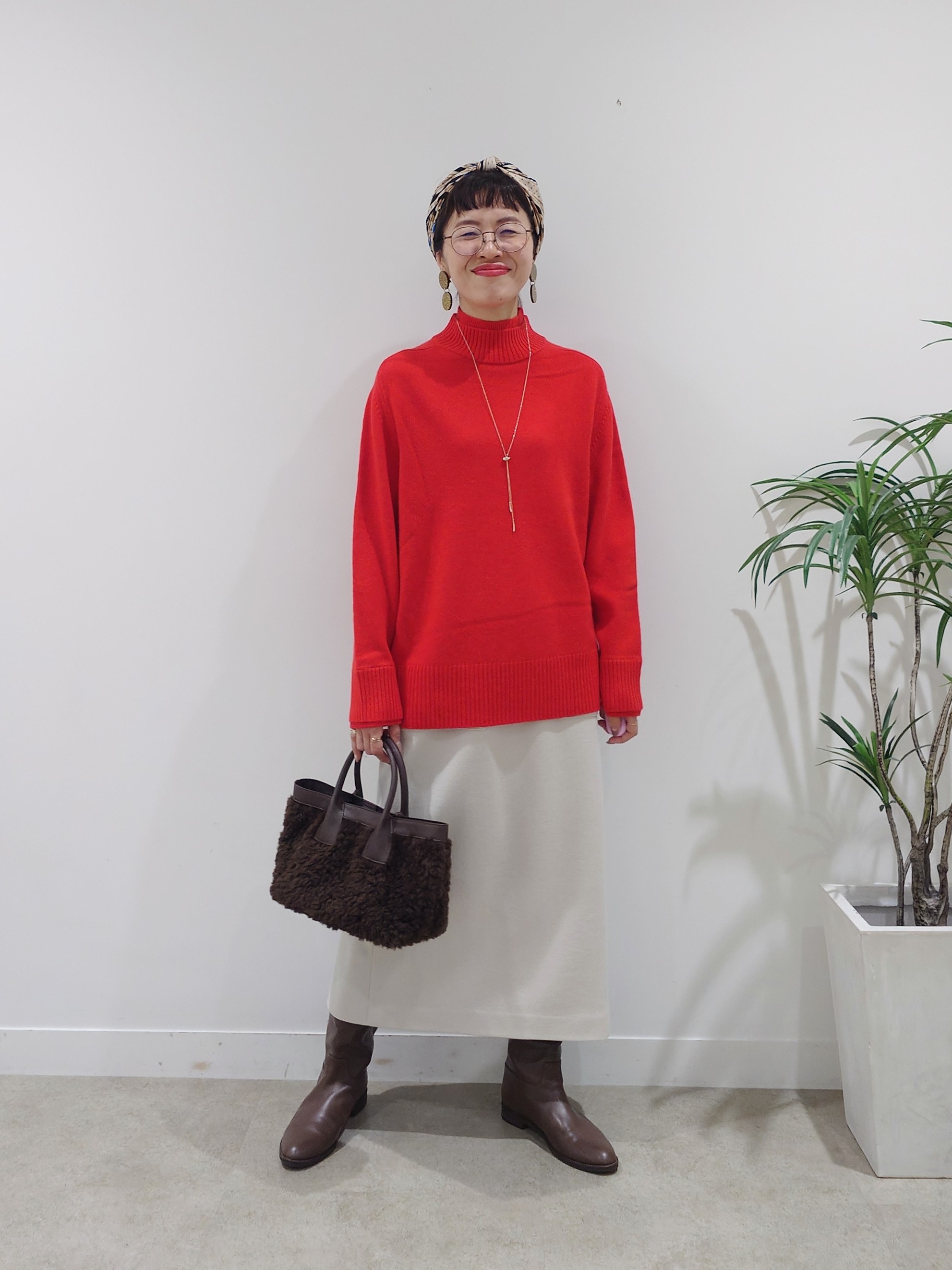 MUTSUKOさんの「UNTITLED｜【ステンレス】チェーンラリエット」を使ったコーディネート