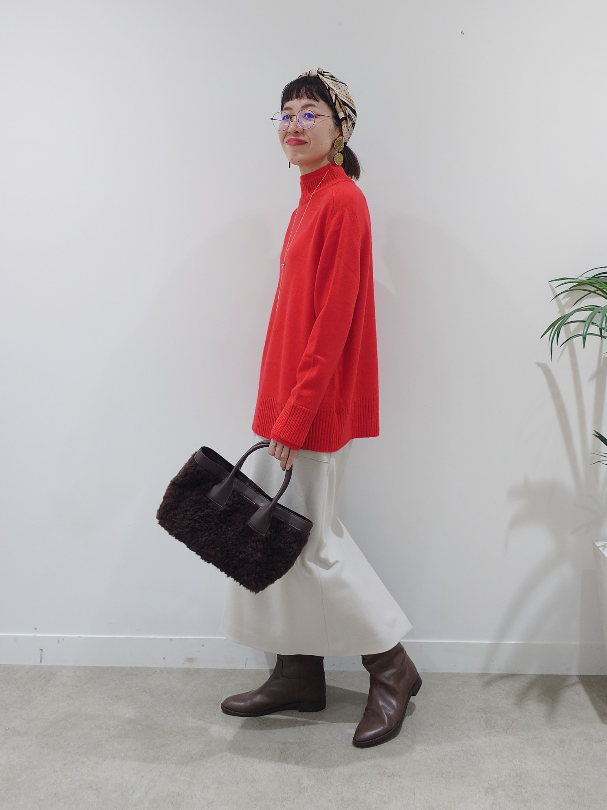 MUTSUKOさんの「UNTITLED｜【ステンレス】チェーンラリエット」を使ったコーディネート