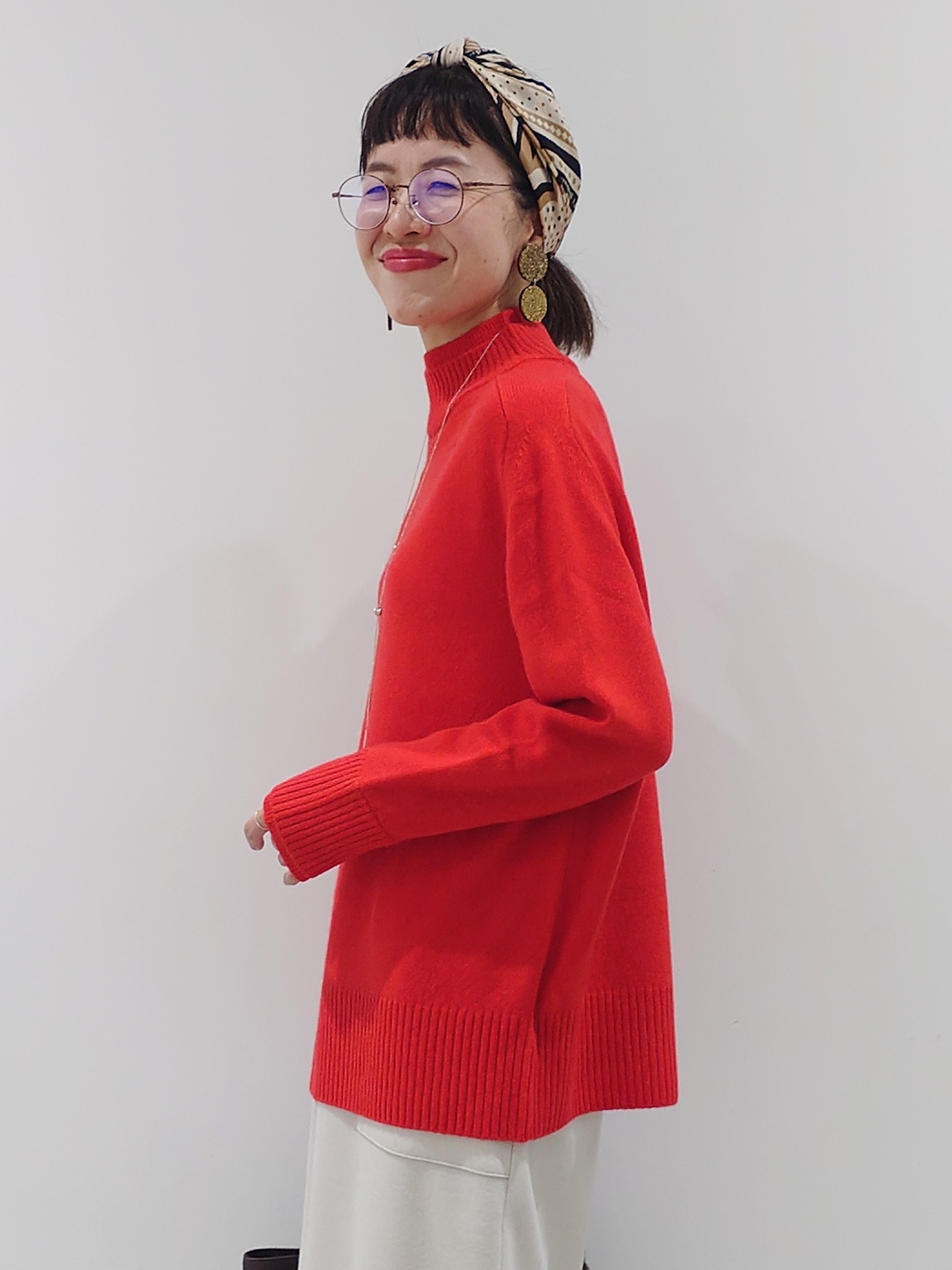 MUTSUKOさんの「UNTITLED｜【ステンレス】チェーンラリエット」を使ったコーディネート