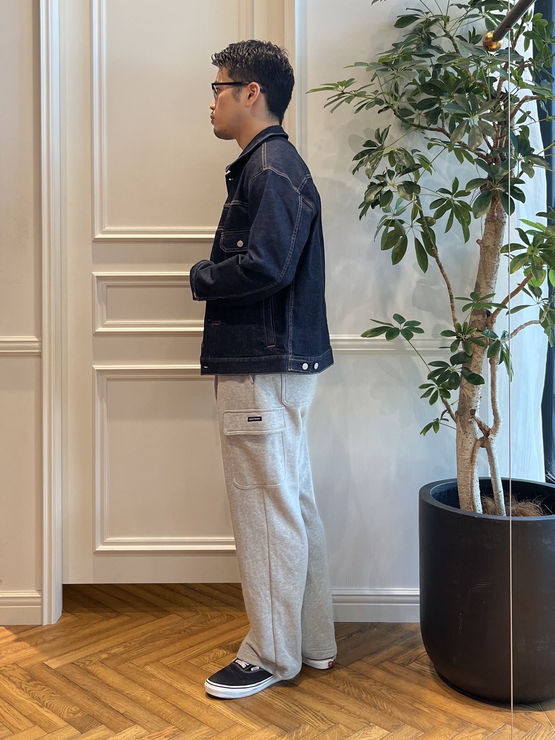 Tokuさんの「DRESSTERIOR｜KAIHARA denim トラッカージャケット」を使ったコーディネート