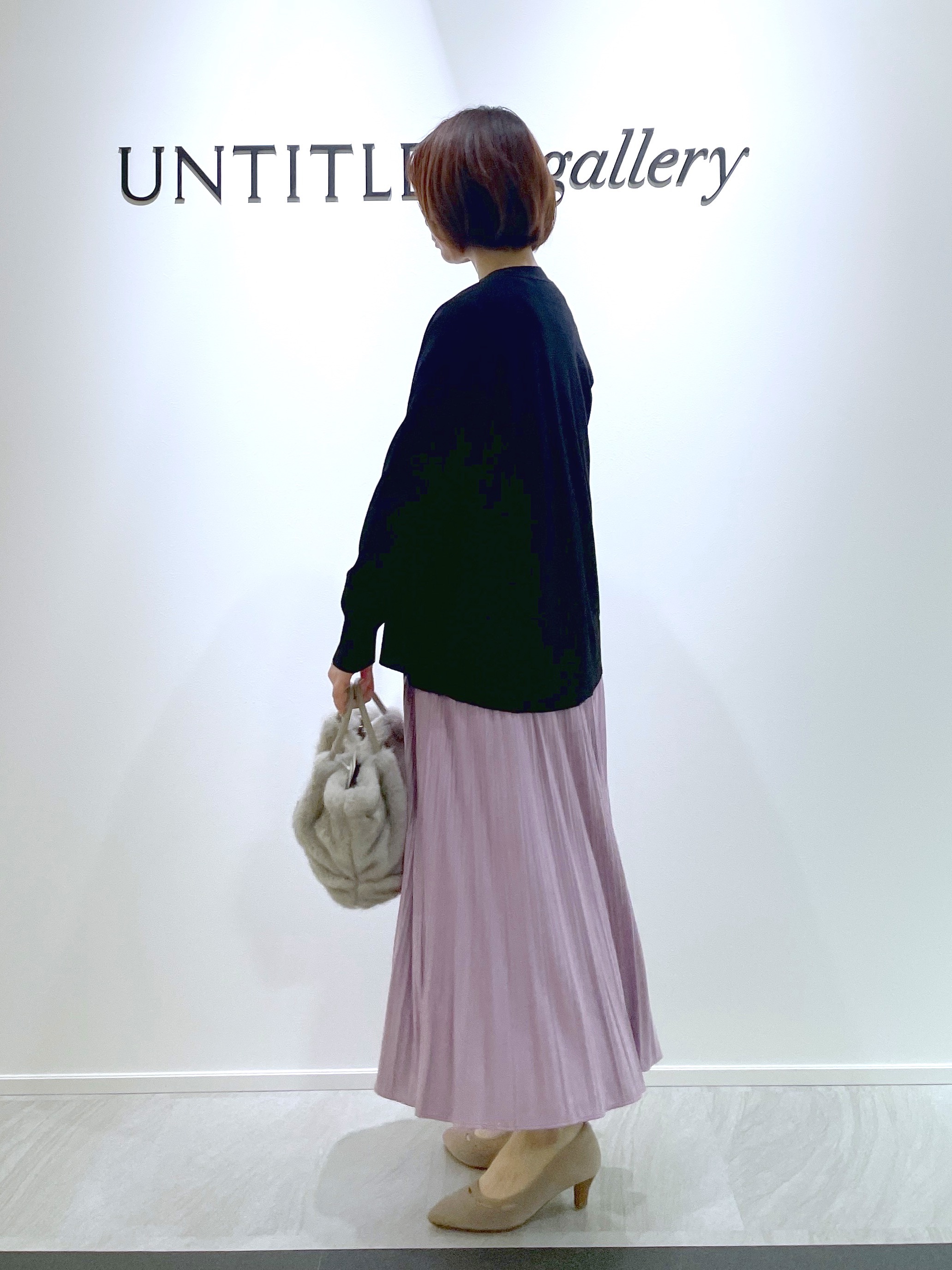 hanaさんの「UNTITLED｜【アンサンブル可/秋羽織り/通勤】シルクウールカシミヤカーディガン」を使ったコーディネート