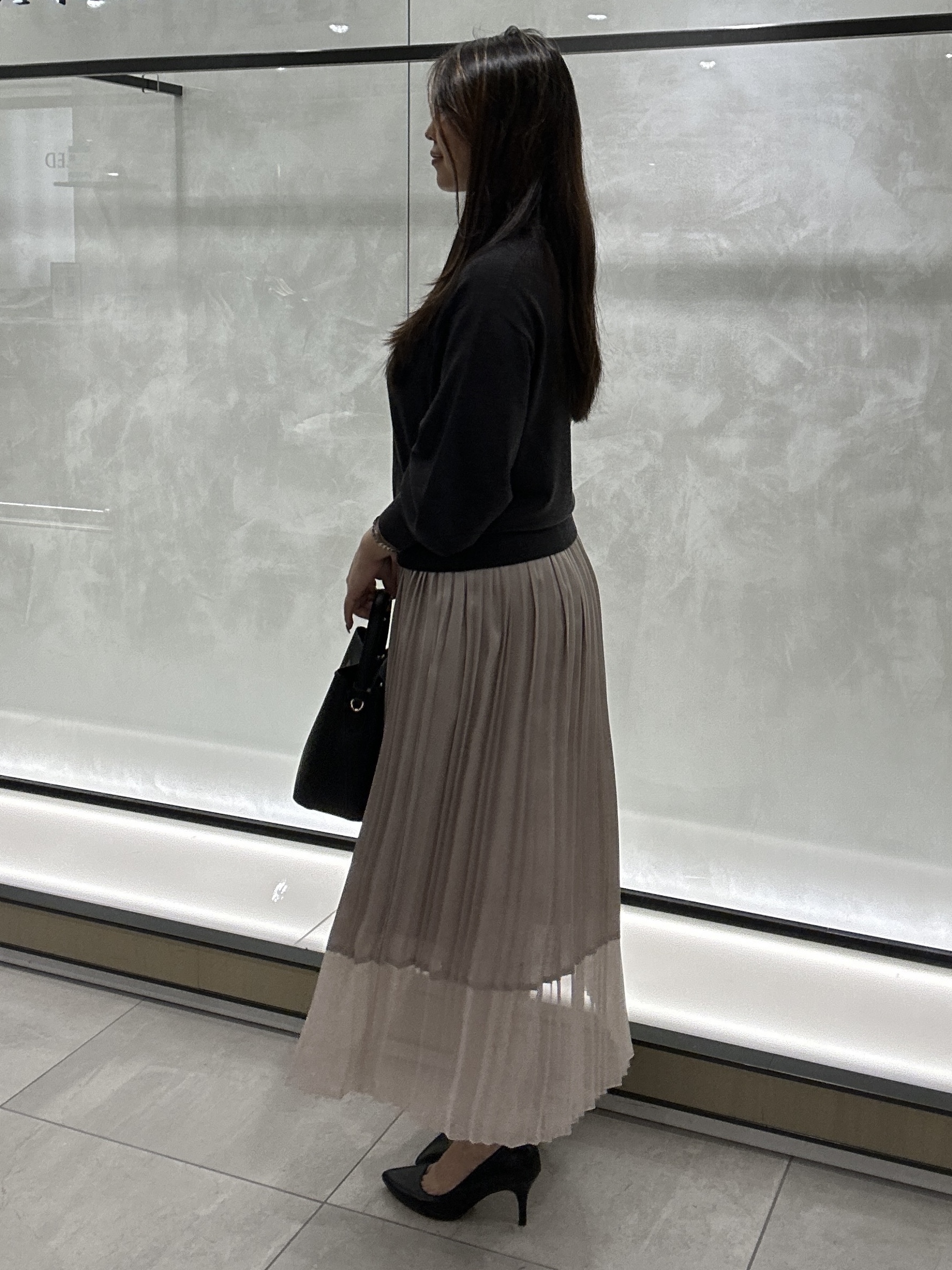 YURIさんの「UNTITLED｜【追加/新色】エアリーワンハンドルバッグ」を使ったコーディネート