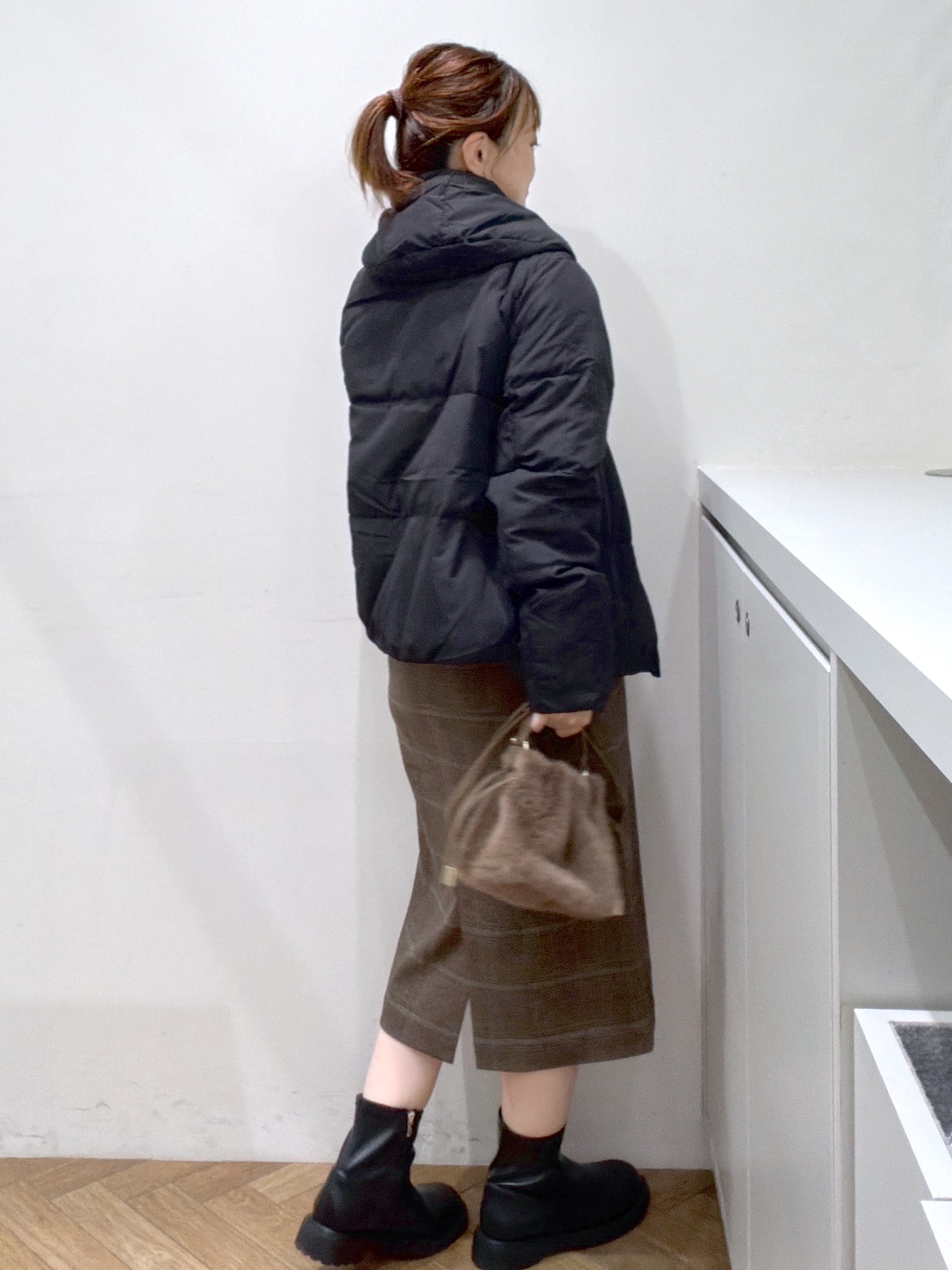 Junさんの「index｜河田ダウンショートコート 【洗濯機OK／静電気防止（裏地）／撥水／XS-3L】」を使ったコーディネート