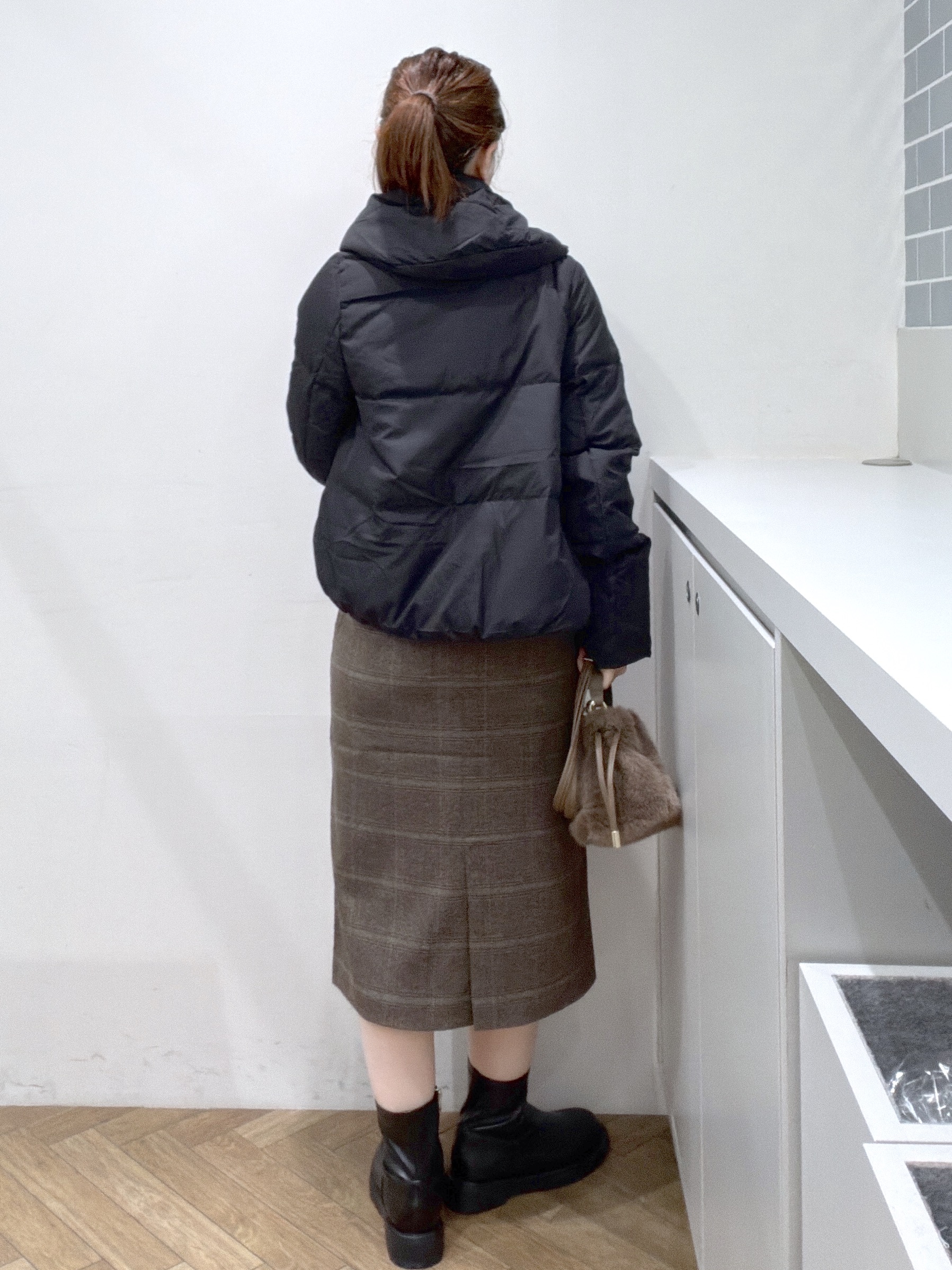 Junさんの「index｜河田ダウンショートコート 【洗濯機OK／静電気防止（裏地）／撥水／XS-3L】」を使ったコーディネート