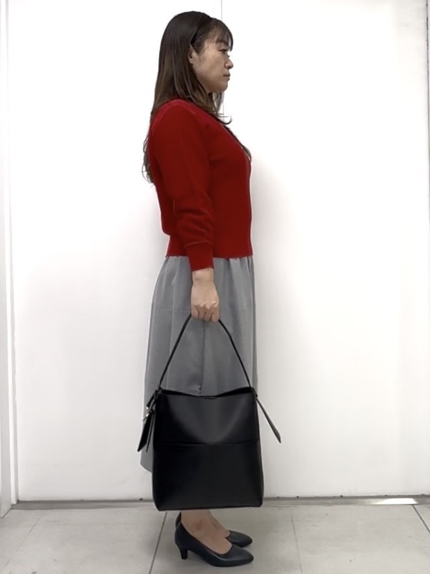 miさんの「Reflect｜【マシンウォッシュ】ホールガーメントニット」を使ったコーディネート