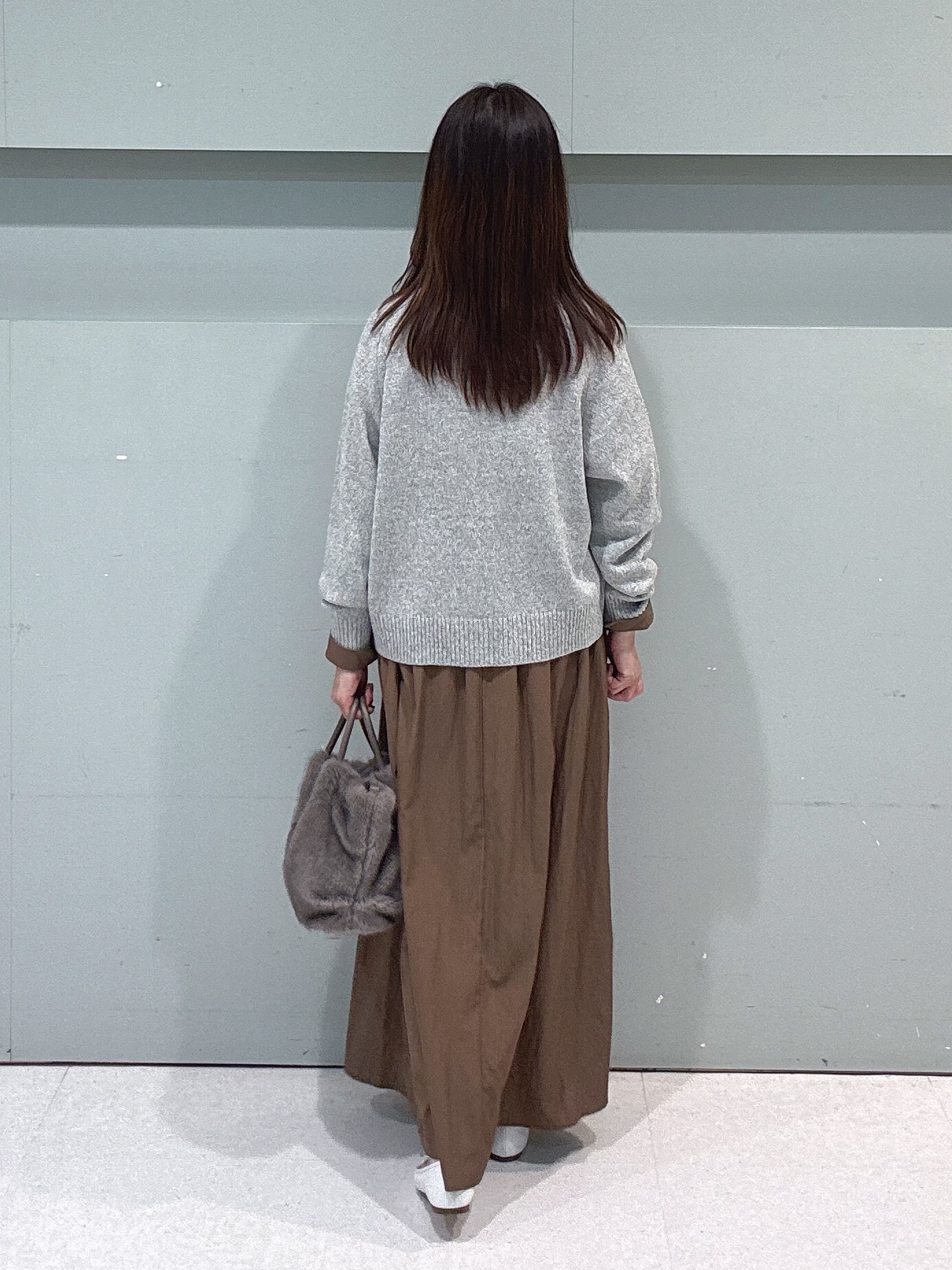 makiさんの「UNTITLED｜【店頭人気！】杢調ジップカーディガン」を使ったコーディネート