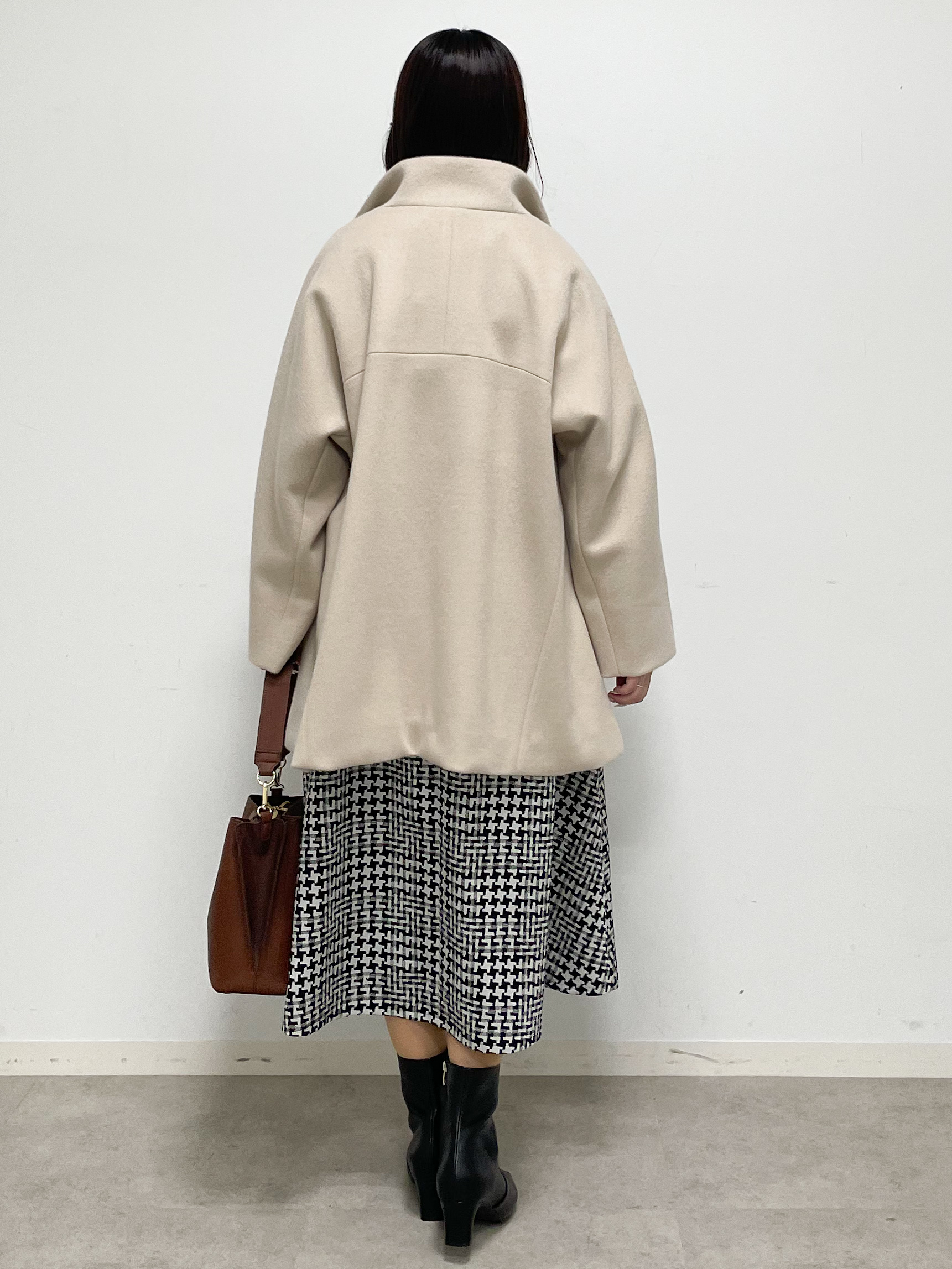 yukariさんの「Reflect｜【マシンウォッシュ】レース風編み柄ニット」を使ったコーディネート