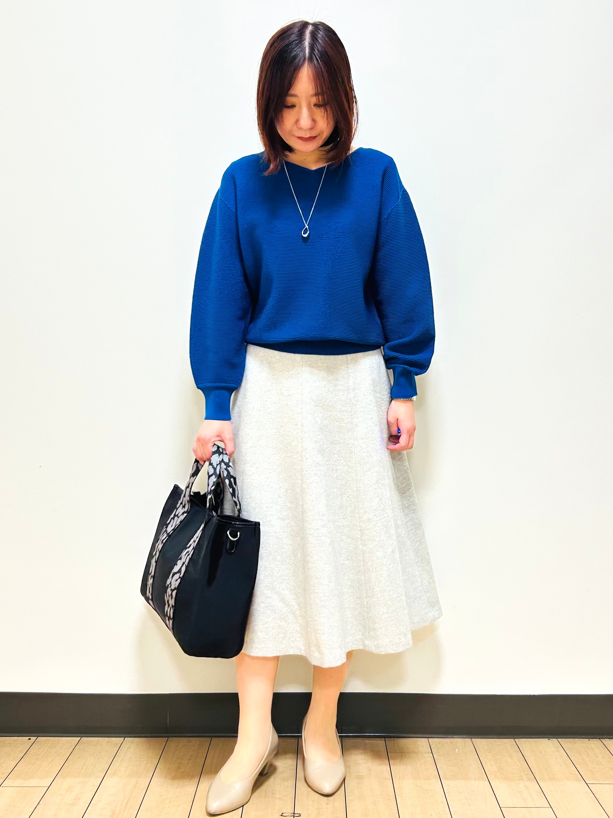 miiiさんの「Reflect｜【マシンウォッシュ】ホールガーメントニット」を使ったコーディネート