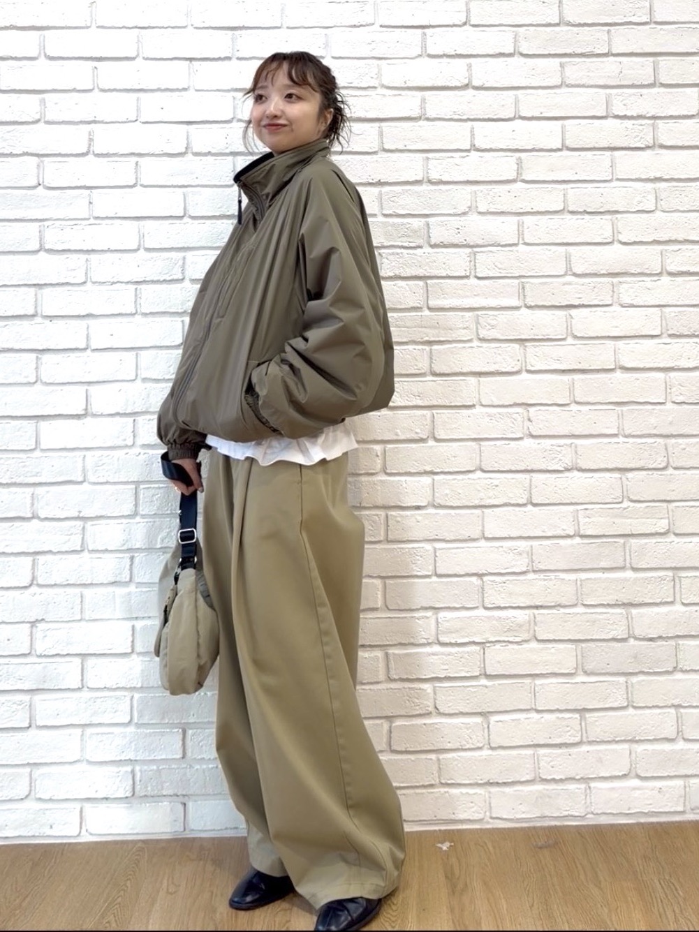YUKAさんの「tk.TAKEO KIKUCHI｜【リバーシブル】スタンドカラーブルゾン」を使ったコーディネート
